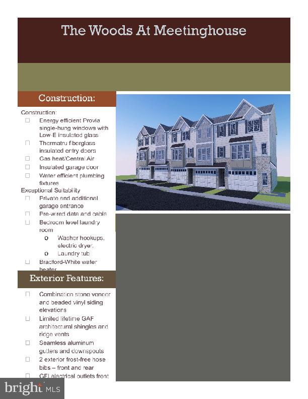 THE WOODS AT MEETINGHOUSE - Residential