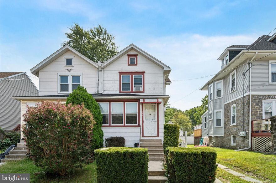 Welcome to 924 Pitman Avenue — a charming, move-in ready twin home located in the heart of Collingdale. This 3-bedroom, 1-bath property features a 2+ car driveway for easy parking, an enclosed front porch, refinished hardwood floors and fresh paint throughout. The spacious living room flows into a separate dining room, and the updated kitchen includes new stainless steel appliances. Enjoy the large private fenced-in yard, perfect for entertaining. This convenient location is close to shopping, schools, parks, and public transportation. Commuters will love that this home is just a 2-minute walk to the Bartram Ave Station. Don’t miss this opportunity to own a well-maintained home in a prime location!