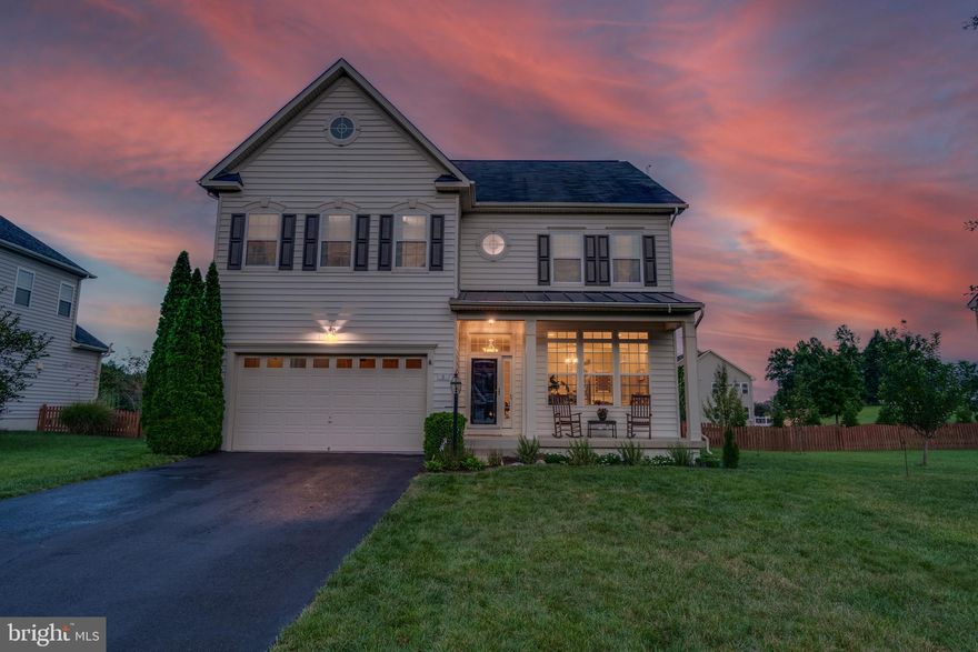 A beautiful 5 bedroom home where custom features abound inside and out. This home has been meticulously maintained and is located in the much desired community Stafford Lakes. Your family will find plenty of room to spread out with 3 fully finished levels of living space. If you desire a  property with plenty of room for entertaining, both inside and out, then look no further! This home features a  Gourmet Kitchen with upgraded cabinets, Granite countertops and beautifully placed island. The added bump out and morning room finish the space nicely. In addition, this home has a Fully Finished Basement, a Large front Porch, a 2 car oversized garage and plenty of room to grow!  The Luxury Master Suite offers plenty of room to escape a busy household and includes a Master Bath with double  granite vanity, soaking tub, separate shower and  water closet for privacy. A Fully finished Basement with 9ft ceilings, and upgraded sound proof insulation makes the basement extra quiet also basement  offers a Large 5th bedroom with attached bathroom with upgraded cultured marble vanity, Gym Room, a Large Rec room, game room and plenty of space for storage. The Front Porch runs half the length of the home, and the Deck off of the sunroom is perfect for enjoying a morning cup of coffee or an evening glass of wine. The Large flat fully fenced in back yard gives you ample room to entertain guests outside as well with a playset that conveys. Landscaping is beautifully done and well established with fruit trees, shrubs and planter boxes. A spacious 2 car garage completes this house  leaving plenty of room for guests to park in the driveway. This community is well established  and  has just enough space between houses to not feel alone but also have your privacy. Community features pool, playgrounds, walking jogging paths, tennis courts & basketball courts. This home shows well and is turn key. Upgrades include, light fixtures, ceiling fans,  upgraded kitchen with granite countertops, upgraded cabinets, newly updated bathroom with cultured marble, newly finished basement, and new dishwasher. Additionally, this home has a 6 zoned irrigation system. This home is turn key and ready for new owners! Ring camera recording is on property and stays with home! Welcome home!