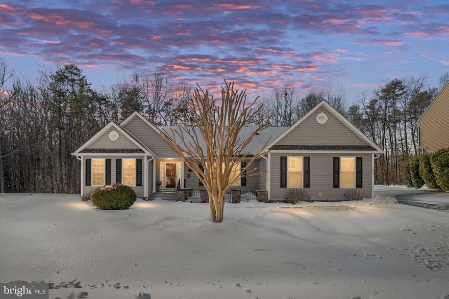 Welcome to 6206 Salisbury Drive, a meticulously maintained one-level home offering 3 bedrooms and 2 full bathrooms in a highly sought-after Spotsylvania neighborhood. This extremely clean, move-in-ready home features beautiful hardwood floors throughout and a comfortable, functional layout ideal for everyday living. Start your mornings with coffee on the inviting front porch, then unwind or entertain on the low-maintenance composite deck overlooking the yard—perfect for creating your own spring garden. A newer roof, installed just a few years ago, adds peace of mind for the next owner. Conveniently located just minutes from shopping, including Target and Walmart, with coffee spots only a few miles down the road, this home offers the perfect blend of comfort, charm, and everyday convenience.