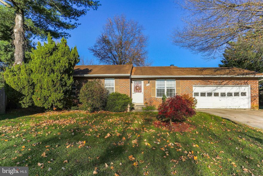 WOW! What a bargain! Buy a detached home for less than the price of a townhouse in Frederick City! Three large bedrooms all on one level, including the master bedroom with attached master bath! Both bathrooms have received upgrades, including the flooring in the kitchen. Speaking of the kitchen, check out the dual pantries and access to the deck and large rear yard. Attached 2 car garage completes this centrally located rancher!