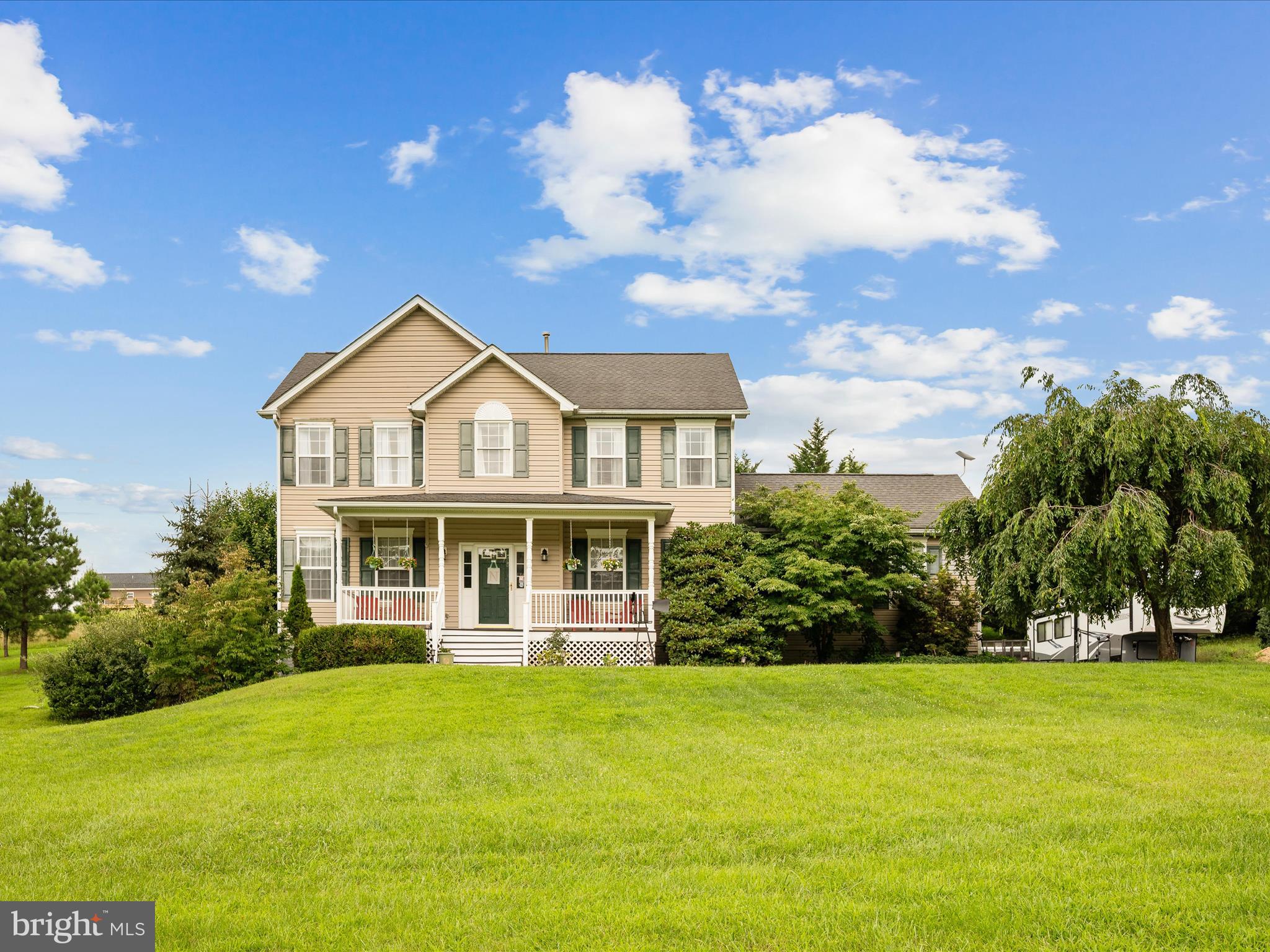 PROFESSIONAL PHOTOS TO COME! SELLER TO FIND HOME OF CHOICE. Welcome to this charming 4-bedroom, 2.5-bathroom colonial home, meticulously updated and ready for you! Enjoy peace of mind with a new septic system (2017) featuring 2000-gallon storage. The exterior boasts a newly installed Trex composite front porch (2024) and back deck (2023) with a protective roof (2024), perfect for outdoor entertaining in the fenced yard.
The heart of the home, the kitchen, features newer appliances including a GE glass-top electric stove and microwave, LG dishwasher, and an LG Instaview refrigerator with an in-door water/ice maker, complemented by an in-sink disposal. Laundry is a breeze with the new LG top-loader washer and front-load dryer.
Comfort is ensured year-round with a main-level high-efficiency AC unit with UV light and humidifier. Additional updates include a new electric water heater (5 gal)), a water filtration system for iron (2020), and a pre-water filter system with self-cleanout (2025). The bathrooms have been refreshed with new fans and toilets, and throughout the house, outlets and switches have been replaced, with smart switches/outlets in the upstairs bedrooms.
Interior updates include durable laminate flooring installed in 2019 and a new basement door (2025). The exterior also offers a blacktop driveway (2023) with ample parking for 6+ vehicles and RV-friendly parking.
For the hobbyist or for extra storage, a custom-built shed/garage (2020) with 20-amp outlets provides excellent versatility. This home is also equipped with a second breaker panel with a 50-amp generator hook-up (2023), capable of running the entire house on a 7500w generator, ensuring comfort even during power outages. This home truly combines classic charm with modern amenities and preparedness. NO SIGN ON THE PROPERTY.