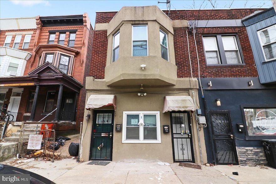 Don’t miss this fantastic opportunity in North Philadelphia! This two-story duplex features two one-bedroom, one bath units.  
Perfect for an owner-occupant looking to live in one unit while renting out the other or an investor seeking steady rental income. 
Conveniently located with an easy drive to Center City Philadelphia, and close to shopping, dining, and public transportation, making it attractive to tenants and homeowners alike.
Whether you're expanding your portfolio or looking for a smart way to offset your mortgage, this property offers strong potential and flexibility.
This property is being sold As-Is. The seller will make no repairs or improvements. Buyer and/or buyer’s agent are solely responsible for conducting their own due diligence and verifying all information deemed relevant, including but not limited to: square footage, lot size, property condition, zoning, utilities, taxes, permitting requirements, school district, homeowner association (HOA) obligations, and any other pertinent details. Seller makes no representations or warranties.