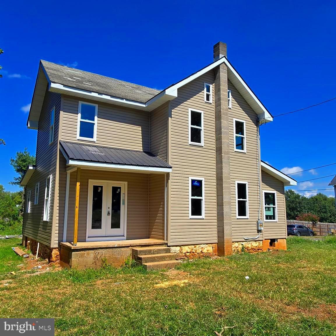 Almost 6 acres of privacy.  Beautiful corner lot with charming old farmhouse in mid rehab. Quiet area with lawn and woods.
Windows have been replaced, Siding installed, side porch and front porch roofs replaced.   A work in progress with tremendous potential for new owner to finish. 
All  Cecil county required  permits have been applied for and moving through the county. 
Due to personal reasons, seller is motivated to sell this property with loads of potential.  Buyer can finish what has been started here. 
All those viewing must be accompanied by agent and signed hold harmless prior to any property showings. Active construction site. Use extreme caution.