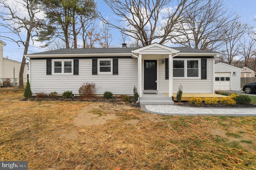 Welcome to your new address. This spacious 3 bedrooms and 2 bath rancher has been recently renovated in 2021. Featuring an updated kitchen with granite countertops and stainless steel appliances. All new roof,  windows, a washer/ dryer, and a new HVAC.  Enjoy everything a new home has to offer without the new home price.