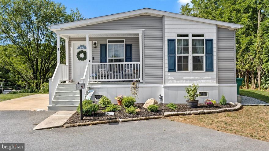 Enjoy all the best of living in Hershey with the benefit of a quiet, green location in a well managed 55+ community. Shopping, dining, golf, entertainment and world-class health care. This gorgeous home is only 1 year old and in pristine condition. Open floor plan with generous eat-in kitchen plus dining area. Corner lot surrounded by trees adds to your privacy. Enjoy the benefits of home ownership for less than a 1 bd rental!