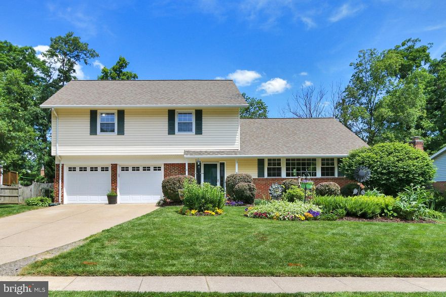 This  gardeners' dream home has been renovated and improved inside and out! Come home to the established wooded community of Cardinal Forest.  This neighborhood is convenient to your entire school pyramid, as well as shopping and commuting by bus, rail, or subway!  The community pool and close by Lake Accotink Park round out the amenities adjacent to this stately 4BR, 2.5BA colonial on a sunny level lot! The kitchen has been renovated with quality wood cabinets, stainless appliances, tile flooring and Silestone counters. Hardwood floors are found throughout most of of the main and upper levels. Note the crown moldings in the living and dining rooms and wide stairway and upper hallway with custom trim.  Upstairs, enjoy four generous sized bedrooms, a primary and hall bath, and several walk in closets.  From the main level family room, with its cozy brick fireplace, you can access the patio and beautiful garden backyard.  The current owners have created a lovely and sustaining vegetable and flower garden which DOES convey with the property!  The greenhouse extends the growing season and the two charming sheds will hold your tools and supplies.  Abundant storage and workspace is also available in the oversized two car garage which can be accessed from the backyard, laundry room, and the garage doors. The electrical panel has been upgraded for heavy duty power tools or your ELECTRIC CAR!  You can be the next happy owners of this loved and lovely home!