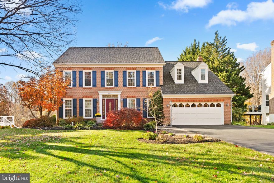 Stately brick front colonial set on a .36 acre homesite in a cul-de-sac in the popular community of The Forest offers over 3,628 square feet, etched glass surrounding the front door to a 2-story foyer, profile crown moldings, heightened windows, beauty, and craftsmanship.Step inside to find elegance at a glance featuring a formal living room with heightened windows on one side, a private study on the other, and a formal dining room adorned by chair rail trim and profile moldings, and at the end of the foyer a gourmet kitchen.The ample chef ready kitchen showcases 42” raised panel wood cabinetry, granite counters, stainless steel appliances, a center island with breakfast bar, and a perfect view of the family room from the open breakfast room with a brilliant bay window.Giving you a practical and functional space is the step down family room centered by a brick surround fireplace flanked by Palladian topped windows, and loads of natural light.An upper level landing gives a sense of arrival as you enter the double doors of the owner’s suite presenting a sitting room, a cathedral ceiling in the sleeping area, walk-in closets, and a luxe bath including a double vanity, a separate shower, and a platform soaking tub.Exceptional living continues in the lower level finished with a rec room and games area donning recessed lighting, a bonus area, a half bath, and a walkout to the backyard.Set in an established community, this home is near restaurants, shopping, recreation, easy access commuter routes, and more!