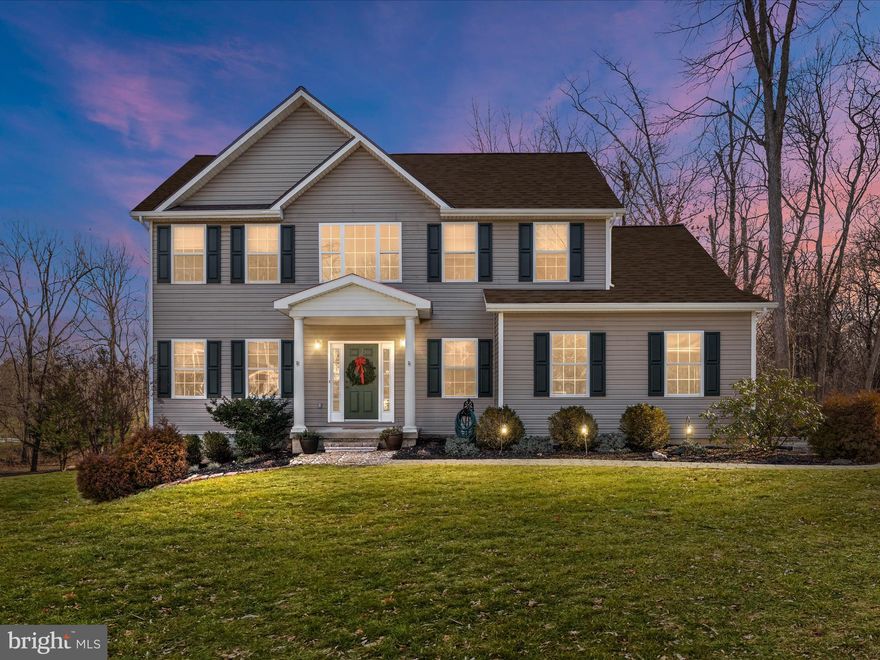 Nestled on a quiet cul-de-sac, this spacious 4-bedroom Colonial home is situated on a 1.2-acre lot in the desirable Woodbrier Manor community. 
Upon entry, you'll be welcomed by a two-story foyer with newly refinished, gleaming, hardwood floors and stairs. The kitchen is a hub for both cooking and gathering, boasting granite countertops, a breakfast bar, ample cabinets, a center island with pendant lighting, and a separate pantry. The adjacent morning room is filled with natural light and opens onto the back deck. The main level also includes a cozy family room with a gas fireplace, a living room, dining room, half bath, and a convenient laundry area.

On the upper level you will find a primary suite featuring a vaulted ceiling, walk-in closet, and a primary bath with dual vanities, a soaking tub, water closet, and a separate shower. Three additional bedrooms and a full bathroom complete this floor. All new carpet was recently installed on the upper level!

Downstairs, the finished walk-out basement offers a versatile space with a recreation room, a hobby/toy area, a full bathroom, and additional storage.

Step outside to enjoy the scenic backyard views that stretch towards Woodbrier Golf Course.

Noteworthy features include a newer roof, recently updated gutters (2022), a new upper-level HVAC, a fresh dishwasher and refrigerator, a new sliding door in the basement, and upcoming new main level French doors. Conveniently situated for commuters, and in close proximity to shopping and restaurants, with just a few minutes' drive to I-81. Don't miss out – schedule your appointment today!