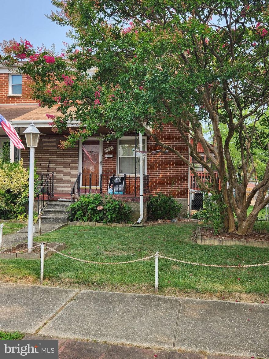 DREAM BIG!

Investors and equity makers in general - Look.  No.  Further.

This home is ready as it currently sits OR if you want to "slow play" the rehab you can move in (be sure to pack your "sweat equity") and make it your own, on your own, in the future!  

This 3 bedroom, 1 full bath End-Of-Group rowhome located in Essex, just minutes from Pizza John's is full of endless possibilities.

Boasting one of the largest screened in decks you've ever seen, and an oversized End-Of-Group lot/yard with storage shed and fully fenced property - the potential is through the roof on this gem, by we promise - not literally.  Oh, and speaking of roof,   it's only two years old!

Look at this "family home" of past decades with your best set of "rehabilitation" eyeballs and you'll fall in love immediately with what it could be.

Schedule your showing today before this one as gone as an Orioles home run!