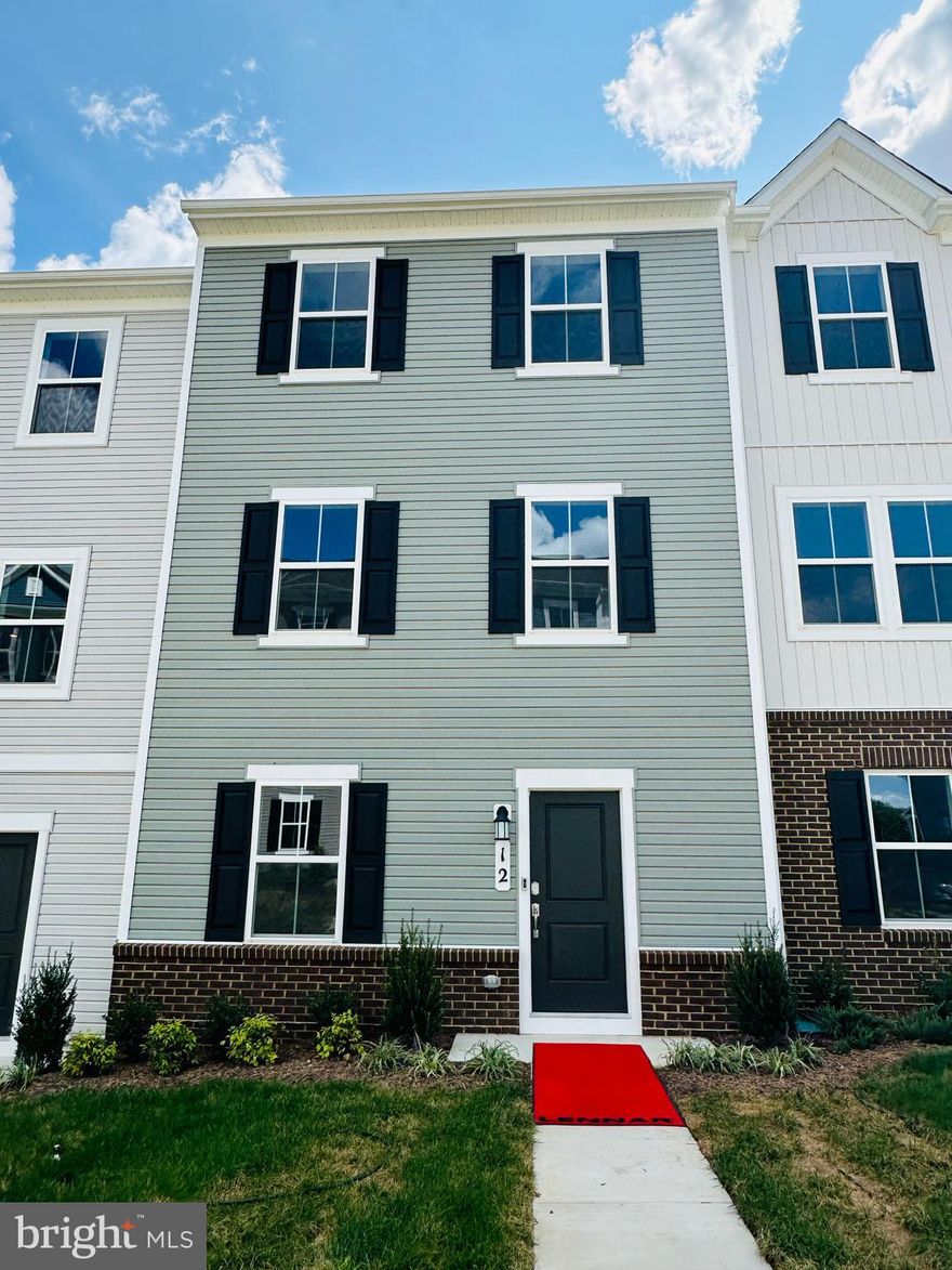 Available now, Sunny and Spacious, Luxury New Construction 3 level 3 Bedroom, 4 Bath, 2 Car Garage Townhome in commuter friendly Shenandoah Springs community. Modern kitchen with stainless steel appliances. upgraded cabinets. Granite countertops. Large kitchen island. Large Living Area and a Half bath on Main level. Upper level has Three bedrooms and Two Full bath. Master Bedroom with attached luxury bath and large walk-in closet. Two additional Bedroom with a common hallway bath and Washer Dryer room completes the upper level. Finished basement and Attached Garage parking in lower level .Near Rt 340. For quick response, Pls text or Email.