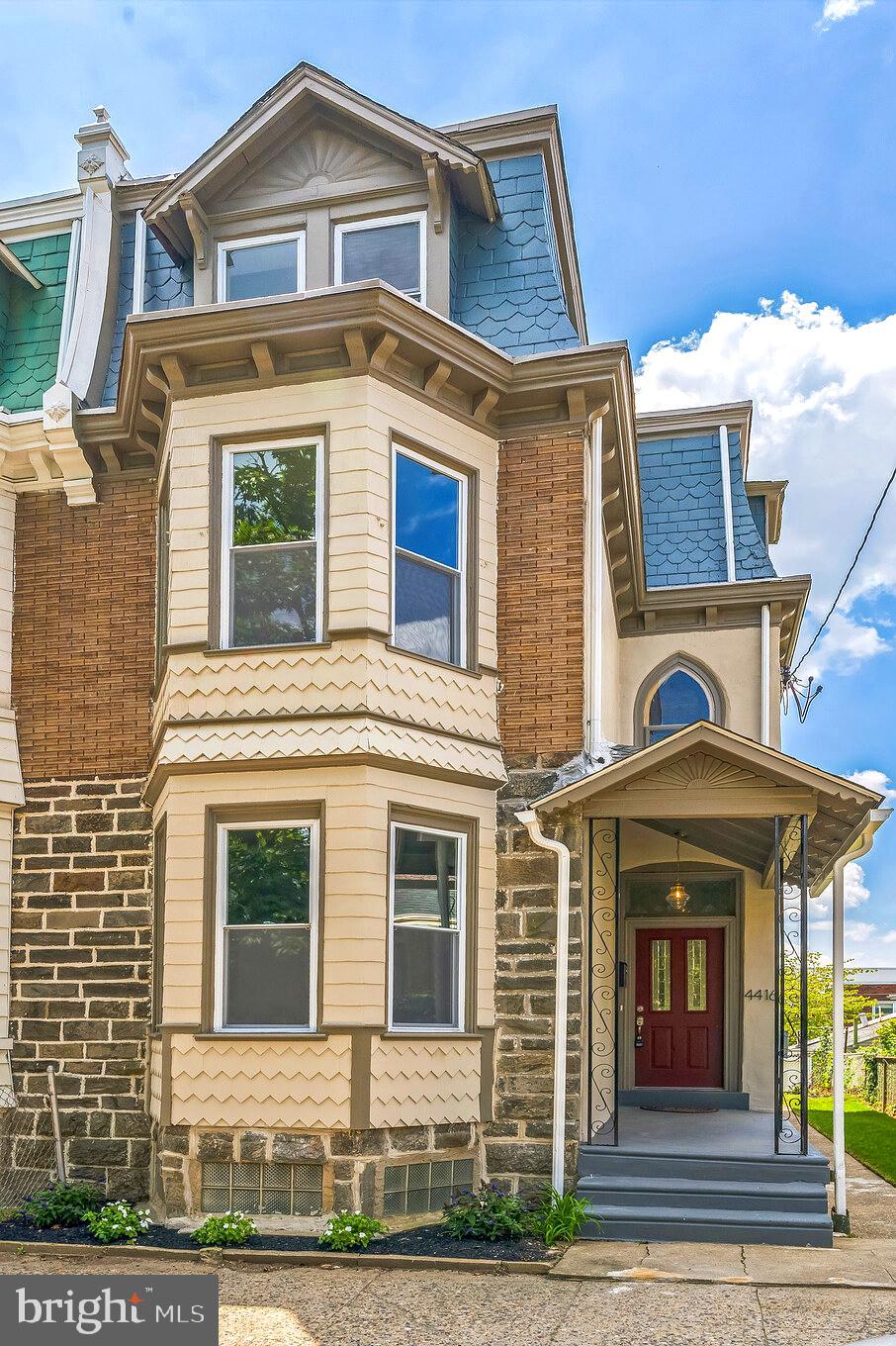Another wonderful renovation by Baker Street Partners is just waiting for a new owner. Renovated top to bottom, this home features a formal living room, an amazing dining/fully equipped kitchen area, first floor laundry and a powder room. Upstairs we have a master suite complete with walk-in-closet and master bath. Three additional bedrooms and a full hall bath complete the top two floors. The property has dual HVAC systems, adding extra comfort and affordability. It also features new windows throughout, gleaming wood flooring and out back we have a very nice fenced yard.