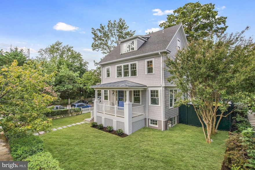 NEW PRICE! Fabulous Brand New Construction built by Murillo / Malnati Homes and designed by GTM Architects.  Impeccably built Craftsman on picture-perfect corner lot with white picket fence and inviting front porch opening to approx. 4,000 SF of finished luxury living space on 4-levels.   Features include bright open eat-in kitchen with quartz counters, top-of-the-line Bosch appliances and adjoining Family Room; deluxe owner suite with 2 walk-in closets and gorgeous bath en suite; plus 3 Bedroom suites with baths, lower level suite with separate entrance, and more. Spacious and private rear deck with step down to the fenced rear garden and one car off street parking. Great urban-suburban location just 6-minute walk to Tenleytown-AU Metro station, Whole Foods, Target, etc!  Turn-Key and ready to enjoy!