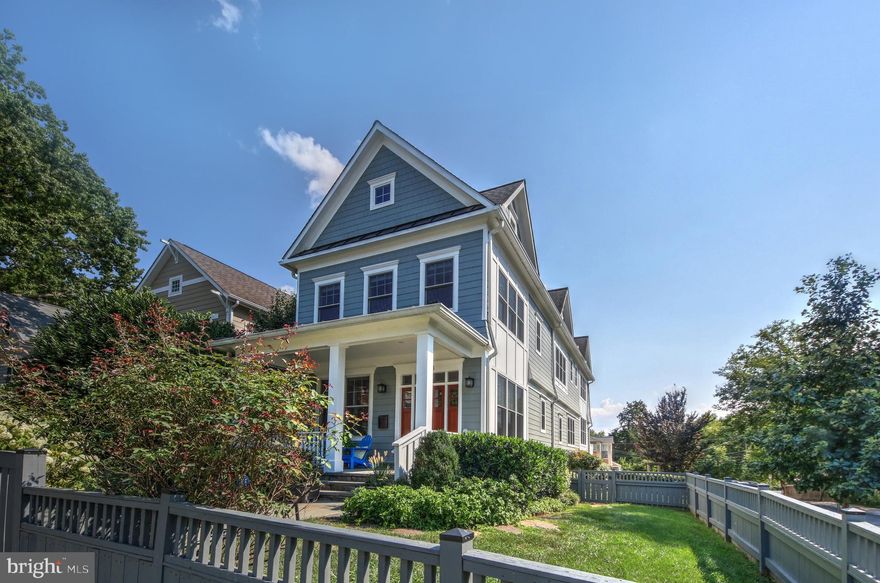 New listing in Rosedale Park - 3 short blocks to Wisconsin Avenue, close to shops, restaurants, grocery stores, Metro, downtown Bethesda and just steps away from Lynnbrook Park.  Built in 2015 with the charm of yesteryear and all the conveniences we so desire today - high ceilings, open floor plan, large open kitchen, wonderful family room with access to deck and garden beyond.  Upper level has 3 bedrooms with en suite baths, lots of natural light and laundry room.  Lower level is fully finished with a second family/play room, a private and cozy guest bedroom and full bath. There is ample storage throughout plus a two car garage that provides enough space for a workbench, storage or lots of sports equipment.  An offer deadline has been set - Tuesday, August 30th at 3 pm.