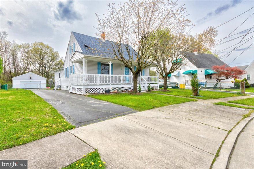 Back on the market! Buyer got cold feet!Welcome home to this charming 3-bedroom, 2.5-bath single-family residence, perfectly situated on a sprawling, fully fenced lot. This home has been meticulously maintained, including a brand new roof installed in 2019. Step inside to discover gleaming hardwood floors, a spacious country kitchen complete with ample dining space, ideal for large meals and gatherings. The home's layout is exceptionally practical, featuring two main level bedrooms and 1.5 bathrooms,, showcasing modern fixtures and finishes. Convenient main level laundry adds to the home's functionality.The upper level opens up to an expansive bedroom adorned with a walk-in closet and extensive storage space, alongside a well-appointed full bath that was completely  renovated in 2023, ensuring privacy and comfort. The covered front porch invites you to enjoy serene country porch sitting, where you can relax and unwind in the peaceful ambiance of the neighborhood.The rear deck provides a perfect setting for outdoor entertainment, overlooking the vast backyard and a 16x28 Doughboy above-ground pool with a brand new liner that promises endless fun and relaxation during warmer months. Additionally, a large detached garage accommodates up to four cars and includes extra space for storage, making it a dream for car enthusiasts or those in need of significant storage solutions.This home is not just a place to live but a haven for making lasting memories with family and friends, all while enjoying the blend of comfort, space, and convenience. Don’t miss the opportunity to make this delightful house your new home.