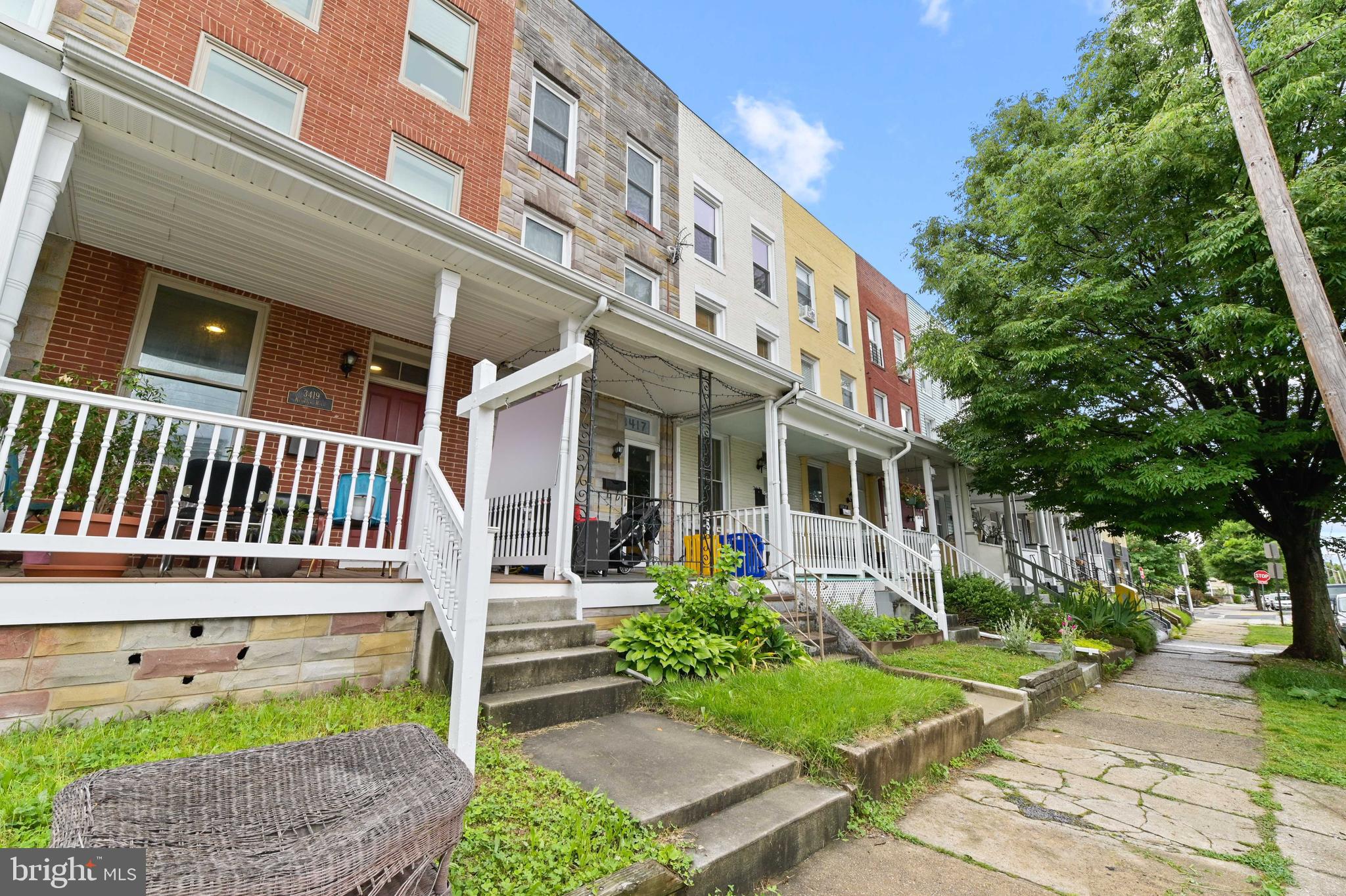 This beautifully renovated 4 story townhome is the largest (over 3,000 sq ft) and nicest in Hampden. 4 spacious bedrooms, 3.5 baths with hardwood floors throughout. Full finished basement, open 1st floor plan. Rooftop deck with incredible views, wet bar and off street parking. Stainless steel appliances, granite countertops, two-zone heating and cooling. Just one block away from The Avenue (36th Street) shopping and dining. Walking distance to Hopkins Homewood Campus. This one won't ask long! Available April 1 or sooner if needed. Reach out to schedule a showing now!