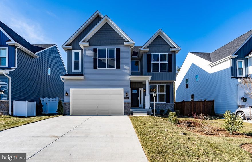 Ameri-Star Homes is pleased to offer this incredible opportunity for a to-be-built, craftsman style home situated on a beautiful homesite in an established community in Odenton, Maryland. *Builder is paying $5,000 TOWARDS CLOSING COSTS with use of builders approved lender and title company. Our Bancroft model is a 4 Bedroom, 2.5 bathroom home with 2 car garage featuring upgraded exterior Elevation, portico porch and craftsman style columns, vertical and horizontal siding with shakes in the gables, 25-year roof shingles, fully sodded front, side and back yards with a generous landscaping package - ALL STANDARD! A Home that you will be proud to drive up to.  This home comes with all the features and amenities that you deserve, including sparkling granite countertops in the kitchen, hardwood floors on the entire main level, cased windows and openings and much more!! Pictures may be representative of likeness and or show optional features. Located minutes to Ft. Meade, NSA, DISA and US Cyber Command and an easy commute to Baltimore, Washington DC, and historic Annapolis. Marc train service is available at the nearby BWI Airport. This is a rare opportunity for new construction in Odenton. The images illustrated in this listing may be representative of the builder’s work in likeness and quality and may show optional features available. Prices, terms, conditions, and availability are subject to change without prior written notice. Note: Limited opportunity to lock in your interest rate for 12 months.