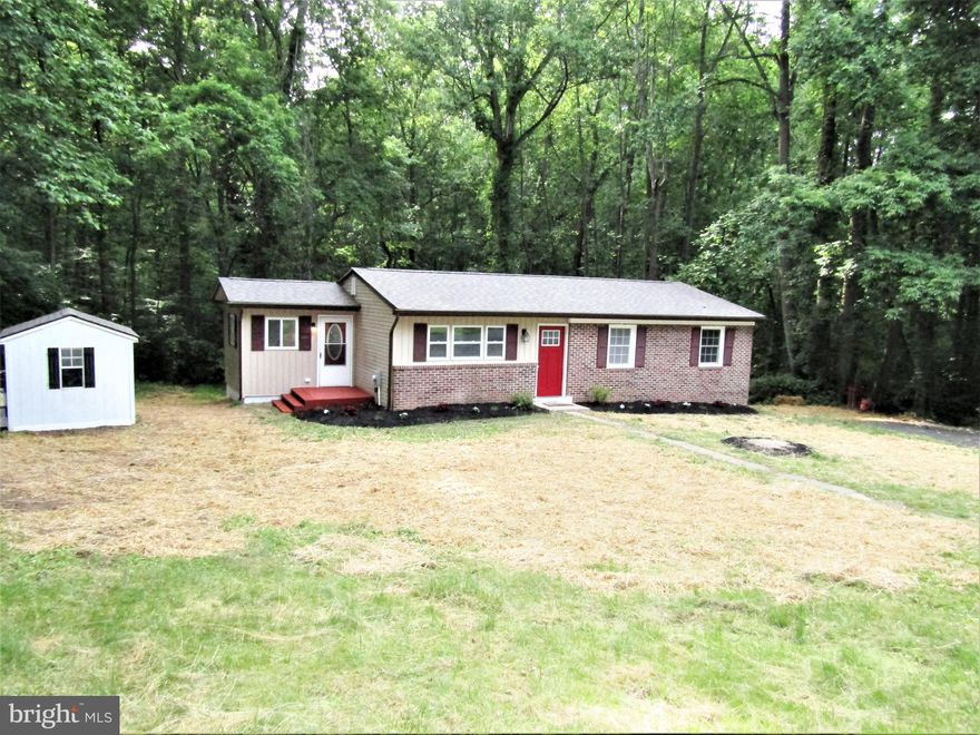 Beautifully Renovated Rancher on 1 Acre Lot! This Home is a Hidden Gem off of the Beaten Path but Still Close to Everything. Updates Include New Kitchen Cabinets, Granite Counters, Stainless Appliances, Vinyl Plank Flooring, Carpet, Paint, HVAC, New Roof and Gutters and Downspouts. Enjoy your Morning Coffee in the Bonus Room that can be used as a Breakfast Nook or Sunroom. Plenty of Outside Space with a Secure Storage Shed and Big Back Yard that Backs to the Woods. Minutes to Schools, Parks Shopping and Restaurants. Close to Bay Beaches, Solomons and PAX River.