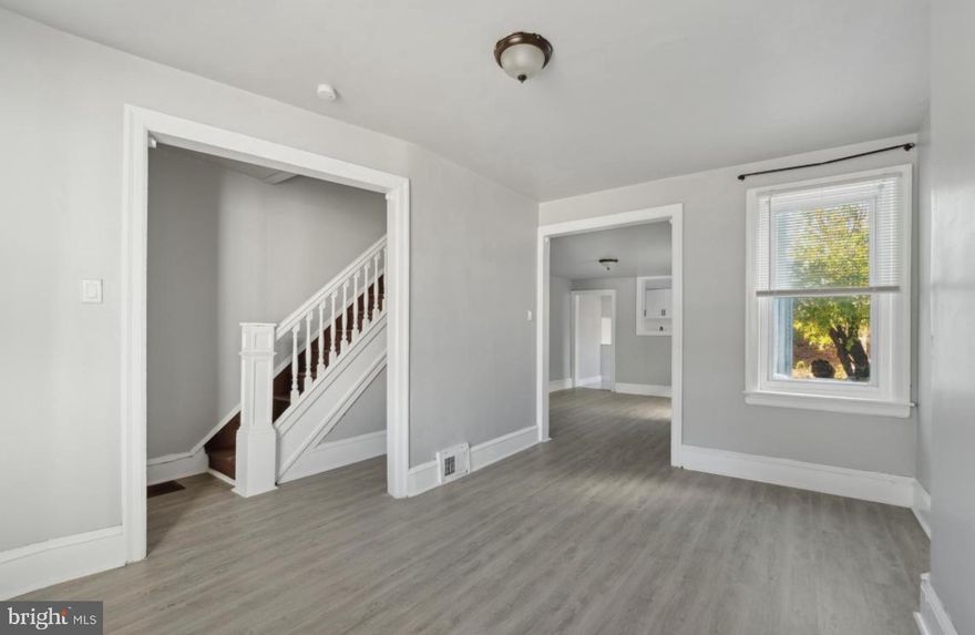 Welcome to 1516 N. 54th St., a spacious 3-bedroom, 1-bathroom unit available for rent. This charming property offers hardwood floors throughout the house, creating a warm and inviting atmosphere.

The kitchen is equipped with a stove, providing convenience for your culinary needs. Additionally, there are washer/dryer hookups available, offering the option for in-unit laundry facilities.

The property features a large front and backyard, providing ample space for outdoor activities, gardening, or relaxation. Enjoy the opportunity to create your own outdoor oasis in this private and serene setting.

Conveniently located just minutes away from I-76, this property offers easy access to major roadways, facilitating a seamless commute and travel experience. Public transportation is also readily accessible, with routes 10, 15, and 52 located nearby, ensuring convenient mobility within the area.

Don't miss the chance to make 1516 N. 54th St. your new home. Schedule a viewing today to experience the comfort, convenience, and great location this rental property has to offer.