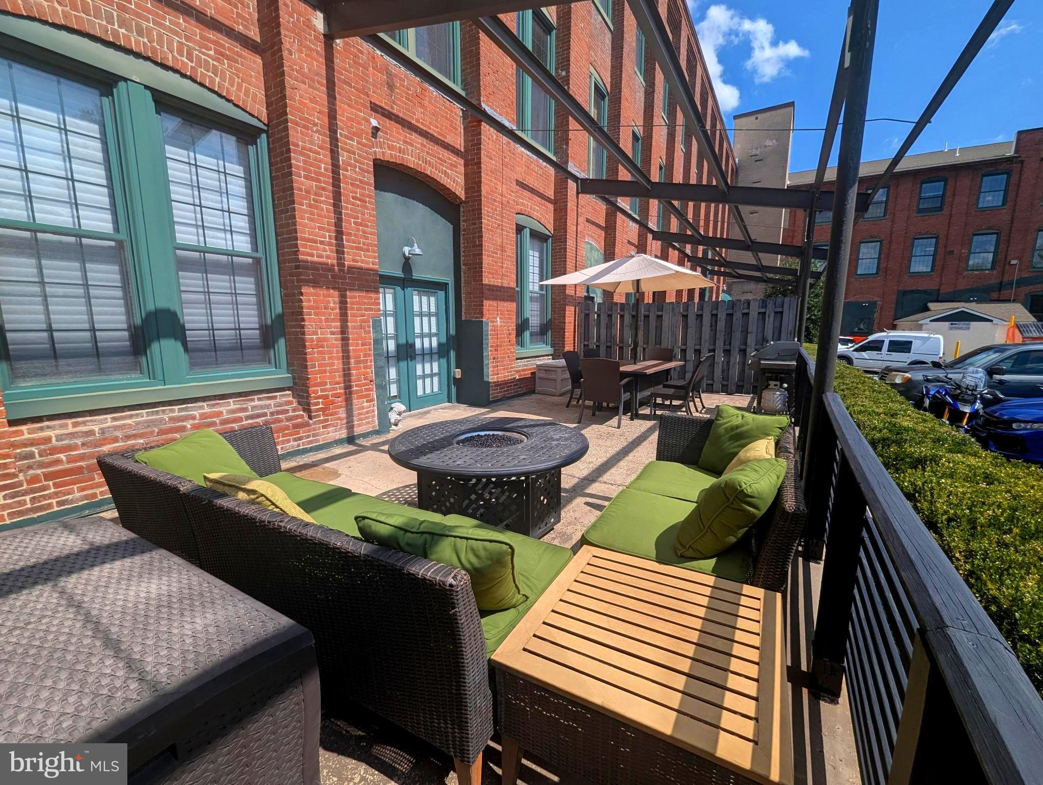 Bright One‑Bedroom first floor Loft in Historic Byrne Lofts Condominiums – Phoenixville
Welcome to Byrne Lofts, where the past meets vibrant modern living in one of only four private patios in this beautifully rehabbed brick‑factory condominium. This one‑bedroom home includes a spacious Living Room, Dining Room, Kitchen with Granite Counter Tops & Stainless Steel Appliances, plus unique outdoor space — perfect for relaxing or entertaining.
Located in Phoenixville, this loft is steeped in rich American history: once a steel town, manufacturer of everything from nails to cannons used during the Civil War. Today Phoenixville has been reborn — a hub of culture, nightlife, art studios, restaurants and shops. All within walking distance.
You'll love being close to the Schuylkill Trail — ideal for biking, running, or leisurely walks — and just steps from the Schuylkill River for kayaking. The nearby park offers concerts, playgrounds, and plenty of green space for enjoying the outdoors.