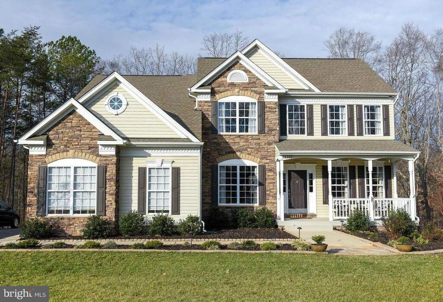 Classic & Elegant, Warm & Welcoming, Immaculate & Sparkling...describes this beautiful home on a 4.8 acre wooded lot. Open Great Rm plan, and easy care finishes, make entertaining a breeze. The kitchen is a dream! Large Owner's Suite w spacious bath, soaking tub and fabulous closet, 4 additional bedrms, fully finished lower level Family Rm, lots of storage! Better than New w the hard work done!!