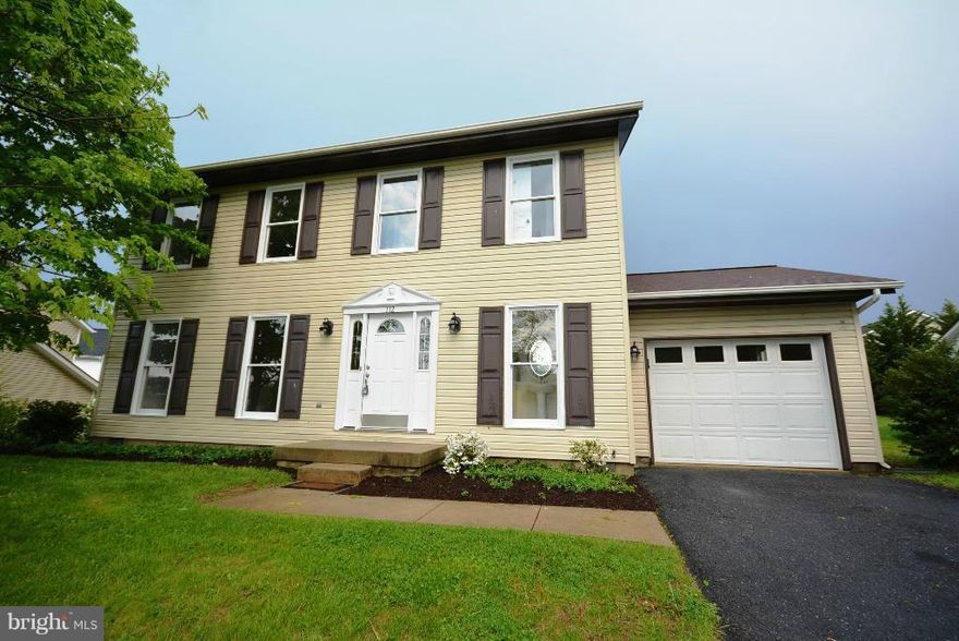 This home is a great!! This 4 bedroom 2.5 bath colonial has a renovated kitchen and all 3 baths it shows wonderful. The large master bedroom has W/I closet and full bath. A large deck w/ great back yard for summer entertaining. Seller has just installed new appliances, cabinets, vanities, repainted the entire home and added new flooring. This home is ready to be lived by you ready today for you.