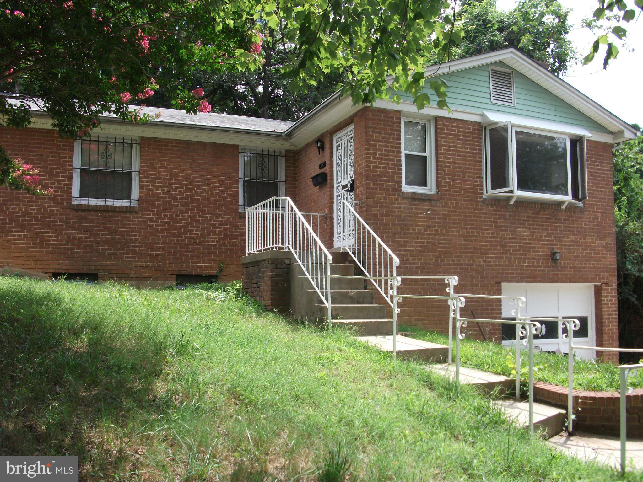 This unique 3-bedroom home in the established HILLCREST HEIGHTS community of Temple Hills. This property features 2 levels of living, Hardwood floors on the main level, brick hearth fireplace in the living room and a one car garage. This property is just waiting for your special touches to bring it to life.