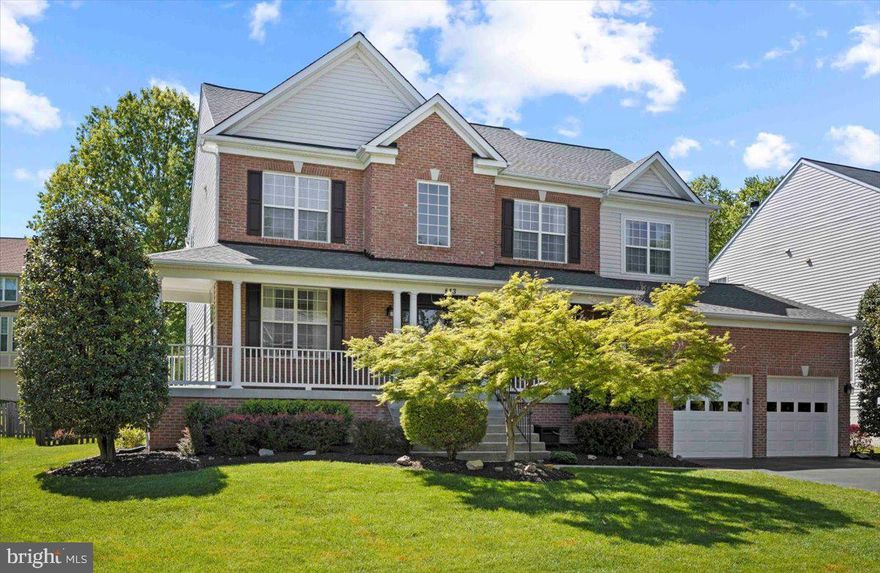 Updated and impeccably maintained! This home is one of the largest models in Tavistock Farms, almost 4,300sf on 3 finished levels with a wrap-around front porch!  Walk-up double door from the lower level.  2-Story Foyer.  11' ceilings and 2nd gas fireplace in the family room & office with built-in shelves.  The kitchen is open to the family room and large sunroom with views of the private rear yard. Hardwood floors on the entire main level (carpet in family rm). Tons of updates throughout. See attached list. Large master bedroom w/gas fireplace.  The finished lower lever W/Built-in bar, full bathroom, and extra bedroom.  Unique 'walk-in' storage area built-in the garage with extra tall ceilings. Easy access to Greenway & Route 7. Minutes to downtown Leesburg. 

More details and professional photos will be loaded by 5/7.