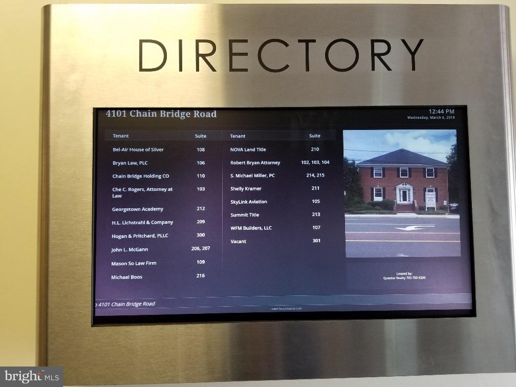 4101 CHAIN BRIDGE ROAD SMALL SUITES