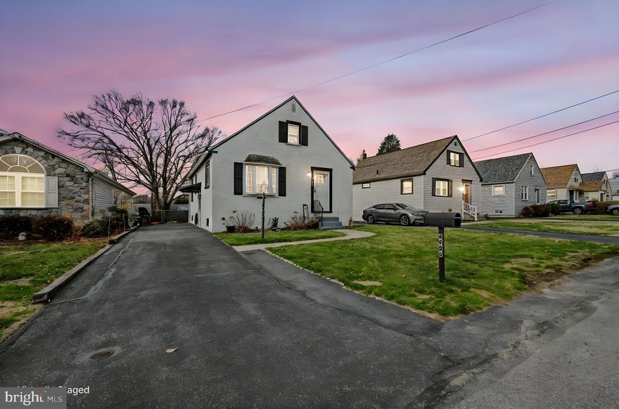 Tucked away on a quiet street, this charming Cape Cod offers comfort, character, and inviting living spaces both inside and out. A long driveway provides plenty of off-street parking, and the home’s welcoming curb appeal sets the tone for what awaits inside. The sun-filled main living areas are warm and inviting, now enhanced by newer luxury vinyl plank flooring that flows throughout, creating a cohesive and stylish look. The living room features an electric fireplace as a cozy focal point and a ceiling fan for added comfort. Abundant natural light fills the home with a bright, cheerful atmosphere.

Enjoy the convenience of a beautifully updated kitchen, thoughtfully designed for both everyday living and casual gatherings. Featuring updated appliances, a sunny bay window, and space for a dining table, it’s the perfect setting for everything from morning coffee to relaxed dinners at home. The bright, functional layout makes it a natural and welcoming gathering place.

The main level includes two bedrooms and an updated full bathroom, offering convenient one-level living with modern touches. The finished upper level provides an additional bedroom that could also serve as a private home office, guest space, or flexible bonus room.

Downstairs, the finished basement expands the home’s versatility with a built-in bar, laundry area, and excellent space for storage, hobbies, or recreation. Whether you need extra room for entertaining or practical workspace potential, the lower level offers flexibility to suit various needs.

One of the standout features of this property is the wonderful screened and enclosed porch located just off the back of the home. Overlooking the deep fenced backyard, this peaceful retreat is perfect for morning coffee, evening unwinding, or entertaining guests while enjoying the outdoors in comfort. The backyard itself offers exceptional space with plenty of room for gardening, play, recreation, or creating your own private outdoor oasis, complete with a fire pit for cozy gatherings under the stars.

Blending timeless charm with modern updates—including a newer kitchen, updated bathroom, and newer luxury vinyl plank flooring throughout—this delightful Cape Cod is a wonderful opportunity to enjoy a home full of warmth, style, and everyday functionality in a peaceful neighborhood setting.