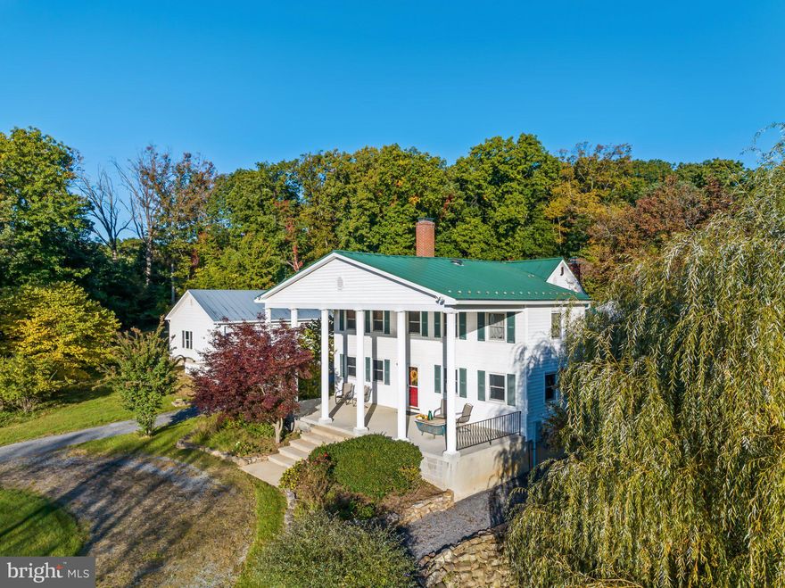 Welcome to 3539 Alonzaville Road in Maurertown, Virginia.  This beautiful home is located on 33 private and secluded acres at the bottom of Little North Mountain. The property boasts multiple buildings, a detached 3 car garage with guest house, and 2 stocked, spring fed ponds.  Inside the 2,656 square foot main house, you will find 4 bedrooms (1 of which is located on the main level), 1 full bathroom on the main level, a “Jack and Jill” bathroom on the second level, an open living room with a sandstone brick fireplace, formal dining room area, breakfast room, mudroom/laundry room, nice wood floors throughout much of the home and plenty of natural light.  Each level of the main house and the guest house all have separate HVAC units and water heaters, however the outdoor wood burning furnace makes a great primary heat source for all units.  There is a constant pressure system for water cutoff and the kitchen sink has a reverse osmosis system.  

Outside you will find a very large front porch, back patio, and deck, all perfect for relaxation and enjoying the beauty this property offers. The home and all other buildings on the property have metal roofs and the main house has oversized gutters. The detached garage has 9-foot garage doors, is 27x34 feet and has laundry hook-ups. Attached to the garage is the guest house, offering close to 500 square feet of space.  The other buildings include a carriage house, gardening/potting shed, stable with stall, tack room, and shop with woodstove, corn crib and an equipment storage building beside one of the two ponds.  Fishing off the dock, ice skating and swimming were a few of the favorite activities in the larger pond.  

Property is shown by appointment only with an agent. Do not enter the property without an agent. 

Back on the market due to the purchasers being unable to get their home under contract.