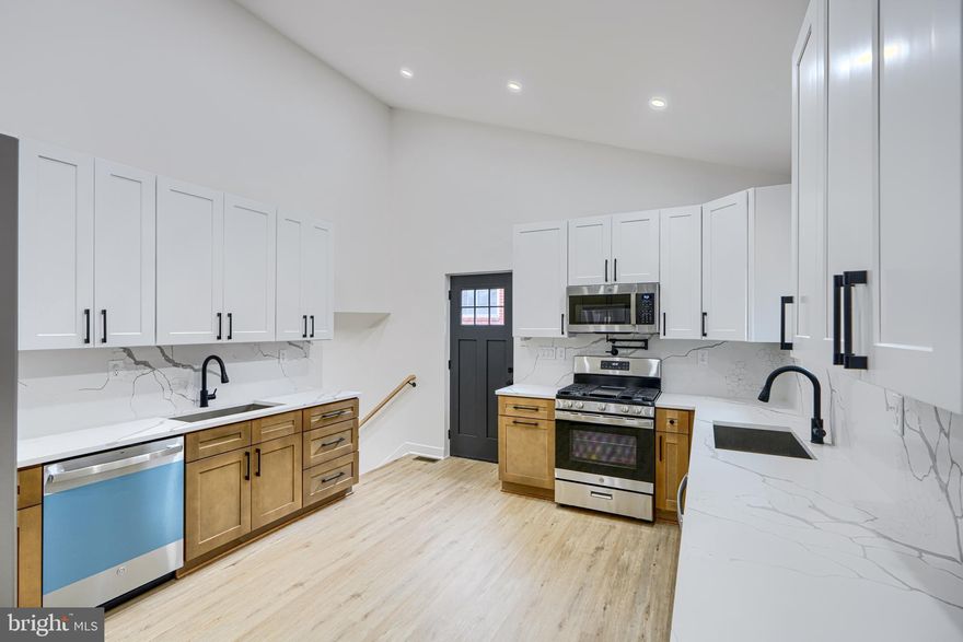 Welcome to 2802 Steele Road a renovated house in the desirable Cheswolde neighborhood. This spacious 4 level split home offers 5 bedrooms, 3.5 bathrooms, providing flexible living space. Upon entering, you are greeted with luxury vinyl flooring and a convenient main-level layout that includes a bedroom, powder room, and den.

The gourmet kitchen is thoughtfully designed with quartz countertops, a matching quartz backsplash, stainless steel appliances, a pot filler above the stove, and the added convenience of two sinks and two dishwashers and many cabinets.

Upstairs you will find 3 bedrooms and 2 full bathrooms, both featuring tubs. The basement is finished and offers additional living space with a bedroom/office, full bathroom, recreation room, laundry room, and storage.

HVAC, water heater, windows, kitchen, bathrooms, flooring, lighting have all been updated. Schedule your showing and make this beautiful home yours today.