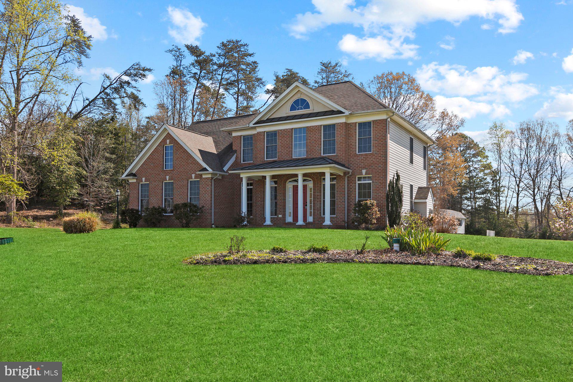 Back on the market! Spectacular Custom Built Wilkerson Home on a Gorgeous Lot with Sunset Views in an Established Stunning Community Surrounded by Forest Conservation! Upgrades galore throughout this home! Crown Molding; Wainscoting; Upgraded Kitchen Cabinetry; Granite Counters; Tiled Backsplash; Transom Windows; Gas Fireplace with Custom Wood Mantle; Hardwood Flooring throughout First Floor; Vaulted Ceilings with Jacuzzi Soaking Tub in Master Suite; 1st Floor Bedroom with Full Bath Nearby; Finished Basement with Two Rooms and Full Bath; Spare baths include Granite Counters and Ceramic Tile Floors; 12X40 Shed with Electricity, Water, Walk in Box with Wench for those that like Hunting; Trek Deck open to Stamped Concrete Patio; Oversized Front and Backyard backing to Trees....and the list goes on! Home Warranty Included; Majority of the Home just Painted; Custom Blinds; New Refrigerator; Surround Sound in Basement; Perfectly Maintained by Original Owners, and an Amazing Location within close proximity to DC, Waldorf, and LaPlata! THIS IS ONE THAT WON'T LAST LONG!!!