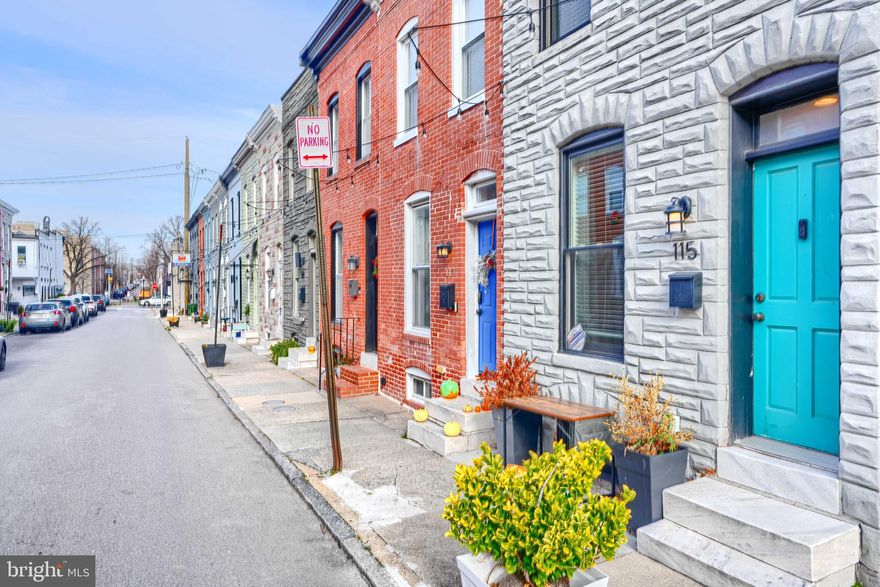 Located just a block from beautiful Patterson Park, this three-bedroom, two-and-a-half-bathroom home will check all your boxes without the hefty price tag you usually find in the 21224.  This 6-year-old renovation is updated and modern with hardwood floors, like-new appliances, and a finished basement with 9-foot ceilings.  The first floor features a convenient powder room, and the basement includes a full bedroom and full bath.  Upstairs, you will find two large bedrooms, each suitable for a primary and a full bathroom.  This home is also equipped with an in-unit washer-dryer and a private rear patio.   All of this is within walking distance to Canton, Fells Point, the waterfront, JHU, and more.  Easy commuter access to 83, 95, and 895!  Be home in time for 2026!