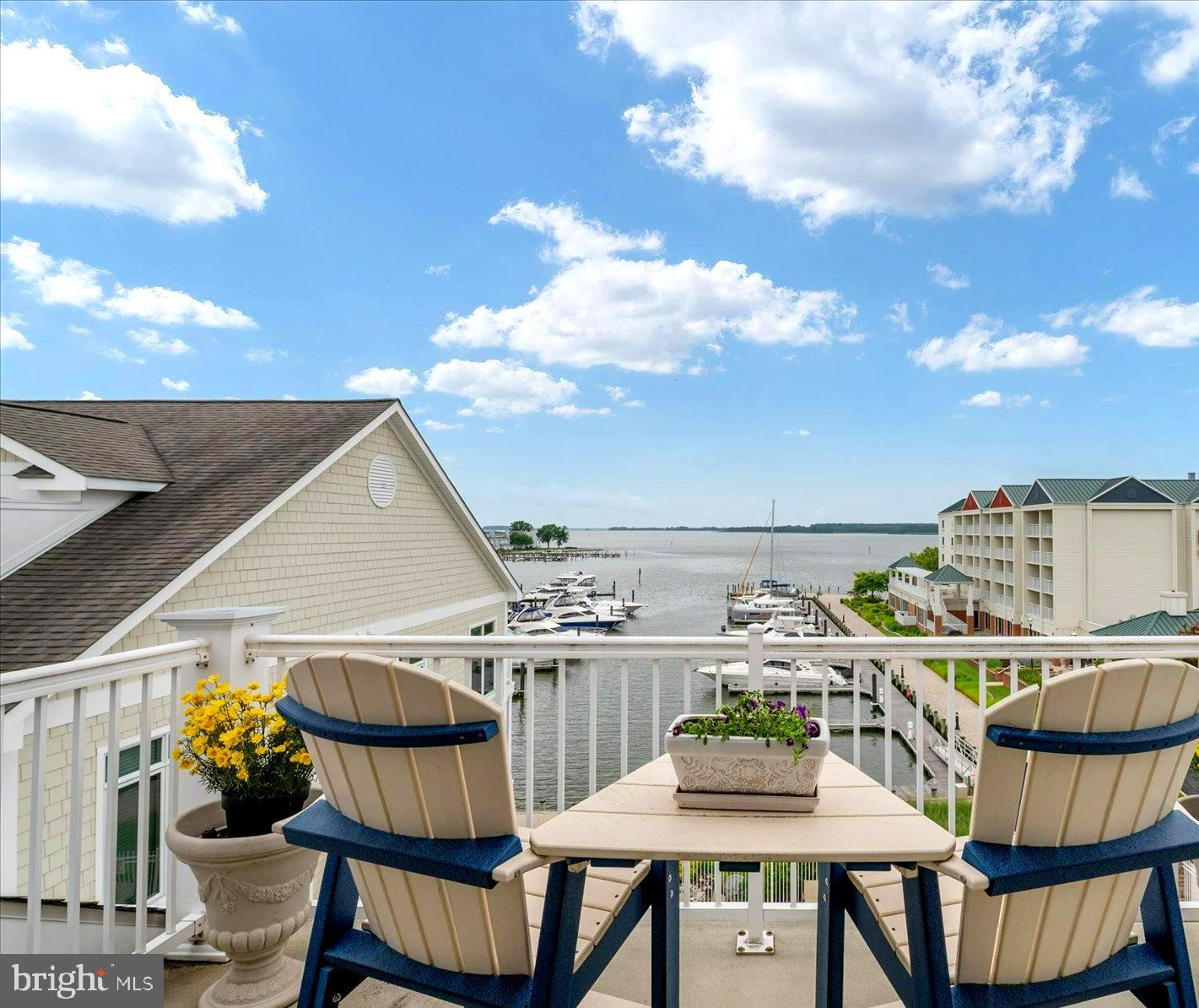 OPEN HOUSE Saturday 7/19 10am-12pm
Luxury Waterfront Living in the Heart of Kent Narrows!
Experience resort-style living on Maryland’s Eastern Shore in this exquisite three story end unit townhome, ideally situated in a prime Kent Narrows location. Offering breathtaking water views from all three private decks, this home blends elegance, convenience, and coastal charm.
Step inside to find a bright, open concept main level featuring a spacious living area, a well-appointed kitchen, a full bathroom, and a versatile third bedroom or home office. A private elevator provides easy access to all three floors, ensuring comfort and accessibility.
The second level offers two expansive en-suite bedrooms, each with its own full bath, perfect for privacy and relaxation.
The top level is an entertainer’s dream featuring a large flex space with a wet bar, wine refrigerator, and a full bath. Ideal for a guest suite, media room, or home gym. The possibilities are endless.
Additional features include:
*Move-in ready condition
*Optional furniture conveyance (excluding select staging items)
*Community pool, marina, and included boat slip!
*Outside storage closet
*Walkability to waterfront restaurants and boutique shopping.
Don’t miss this rare opportunity to own a turnkey waterfront townhome with all the amenities of luxury coastal living....Schedule your private showing today!