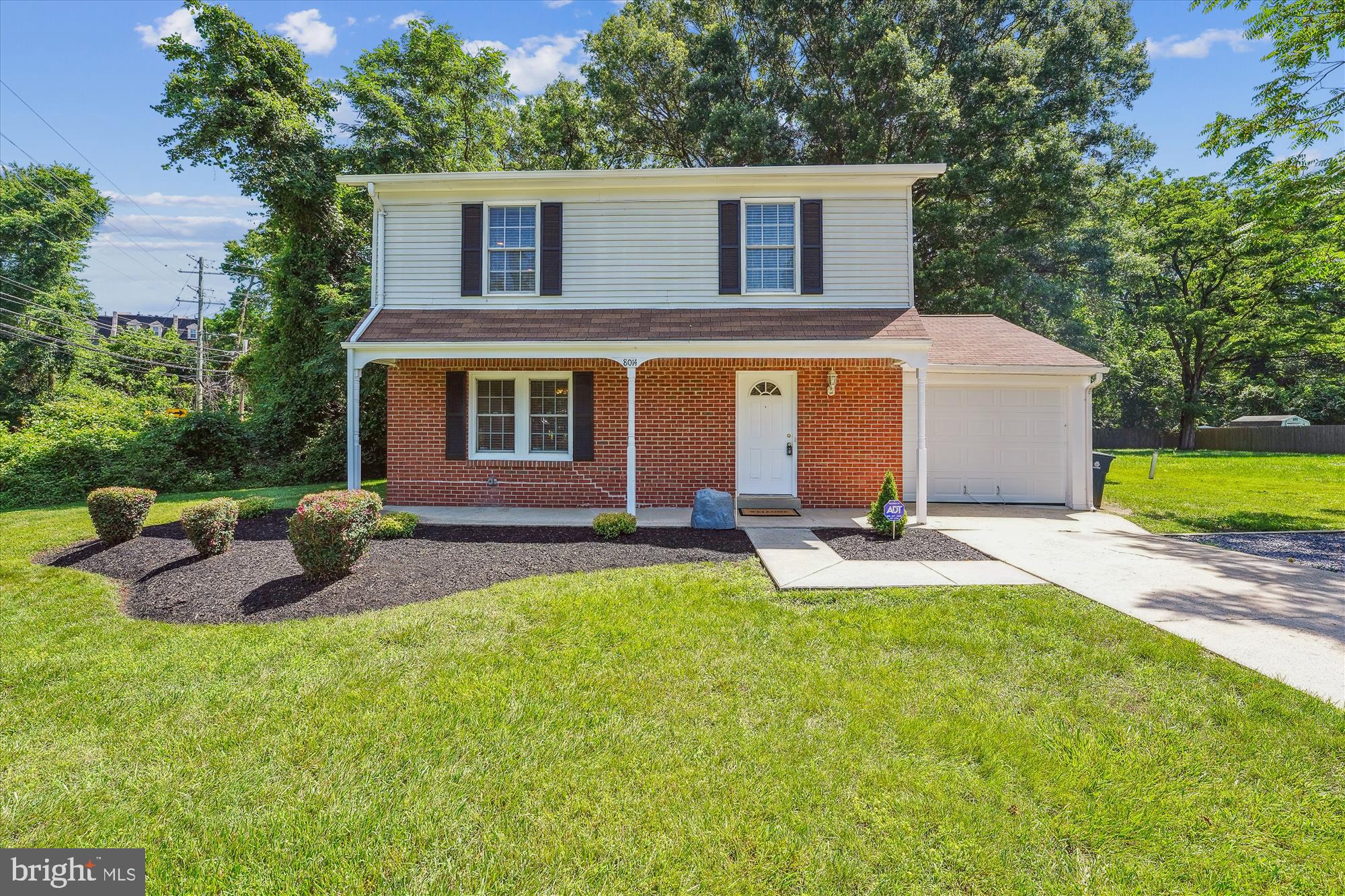 Even more affordable – price recently adjusted! Welcome to your new home in the charming Rose Mary Woods community! This delightful 3-bedroom, 2.5-bath single-family home is filled with natural light and nestled on a spacious corner lot that backs to trees—offering both privacy and a peaceful setting. Step inside to find brand new flooring in the living and dining rooms, creating a fresh and welcoming space to gather and make memories. With 1,664 sq ft of comfortable living space, a convenient 1-car garage, and no HOA, this home checks all the boxes. Enjoy the ease of being just a short distance to the Metro bus stop and only minutes from National Harbor, MGM, Tanger Outlets, and more. Whether you're relaxing at home or exploring nearby attractions, this is a place where comfort and convenience come together beautifully. Come fall in love!