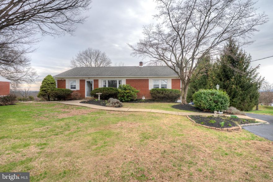 Here it is!!  Welcome to this classic brick raised ranch in the highly desired Spring-Ford school district!  3396 Pruss Hill Road is a 3 bedroom, 2 full bath single family home on a perfect 1/2 acre lot offering more than meets the eye with a multi generational living quarters in the finished basement.  With ample driveway parking and a drive under 1 car oversized garage, this gorgeous ranch home is versatile for your lifestyle in many ways. Upon entry, you are captured by the beautiful and sturdy hardwoods throughout the traditional main floor. The living room captures motivating natural light from the large picture window on the front. The seamless passthrough to the dining space allows for hosting and holiday cheer for large family and friend events. Even the side enclosed porch assists in expanding during such events.  The functional rear kitchen offers great views upon the open land and perfect rear yard setting.  Three perfectly sized bedrooms follow the hallway and a large bathroom with tub shower completes the main floors living space. Upon the rear walkout basement, you will find opportunity for your living situation with an arranged in-law quarters with a private entry from the 1 car attached drive under garage space. Situated with a full bathroom including step in shower, large living room space, kitchen area, large bedroom with rear egress door, and laundry amenity in the common space. Step out upon the rear patio setting with views of the valley, open land, and even a cow in the distance. A large yard shed is situated on the rear corner of the property for storage and equipment. The home has a 5 year old boiler, less than 10 year young shingled roof, and comes from a long term loving owner who took much pride in their family home. Please visit your opportunity at 3396 Pruss Hill Road today to gaze upon what your future looks like from this perfectly situated raised ranch home today!