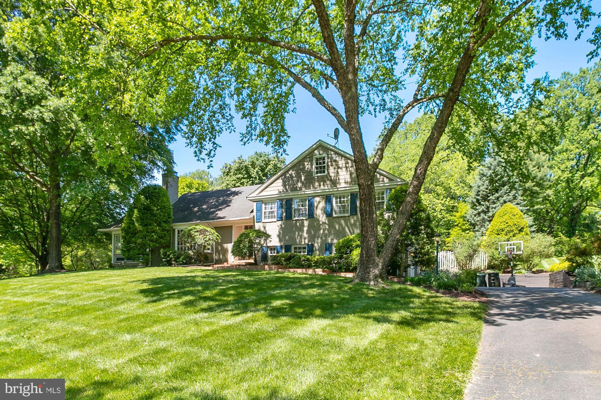 Welcome to your own personal utopia. This home offers you everything you are looking for. From the saltwater (or chlorinated if you prefer) pool, to the beautifully landscaped 1+ acre lot containing gorgeous shrubbery, perennial flowers that bloom from March thru October, to the multitude of evergreen & deciduous trees around the property. Its like you have several different rooms outside from which you can enjoy the outdoors. Just look at those pictures! For you, it can be a hammock here. A firepit there. An in-ground pool up there. A soccer field over there. Sled ride right there! Plus you have a covered patio (screen it in!?) as well as a larger patio with a retractable awning over part of it. Once inside, the rooms theme continues. The main floor has a nice entry foyer, a formal living room, a formal dining room, an oversized sunroom that can be anything you want it to be (office, tv room, reading room), a family room with a vaulted ceiling off the large island kitchen, and a sizable breakfast nook overlooking the outside paradise. Upstairs are three bedrooms on two floors and three full, nicely updated bathrooms. The primary bedroom is wonderful with a large walk in closet and a nicely updated large bathroom. The large third bedroom on the upper floor is like a tree house, with a super walk in closet and lots of windows. Plus you have a walk up attic for storage! On the lower level you have another playroom, the possibility of a guest bedroom or office (the fourth bedroom), a full bath, a laundry room and access to your large two car garage. All together there is over 4,800 SF of living space. In addition to all this, the ROOF is brand new, 50 year roof (2 months old) and a new (1 month old) full SEPTIC SYSTEM has been installed. The entire front yard has been re-sodded. New water well in 2019. NEVER pay a water or sewer bill! Walk to the C& O Canal and Swains Lock from this house. Take a picnic basket and chill at the river. Or go down for a stroll along the Potomac River and Canal. This home is in the ideal setting.