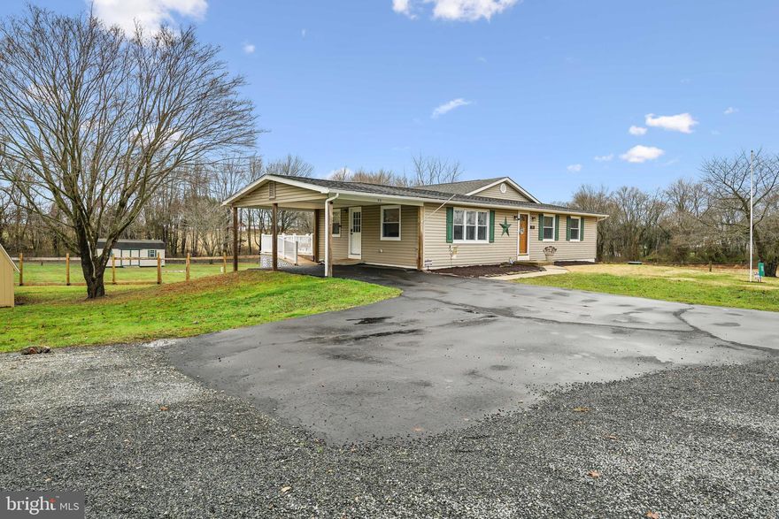 **MULTIPLE OFFERS RECEIVED. HIGHEST AND BEST BY SUNDAY 12/31 ST NOON**
With over 1600 sf of above grade living space, this 3 bedroom (possibly 4) 2 bath house is meticulously maintained! It sits on almost an acre of land, has a full fenced back yard, a large deck, 2 storage sheds, a carport, and an updated kitchen with granite counters and stainless appliances. The addition features a rec room and a flex room in the walkout lower level. The flex room could be used as an office or a 4th bedroom if needed. Upstairs, the addition features a dining area/sitting room and an owners suite with an attached full bath. The original part of the home also has 2 main level bedrooms, a home office, a full bath upstairs and a full unfinished basement downstairs. Call, text, or message me for more information. RS School District (buyer to verify). Close to rte 1 and PA line. Minutes to 95 and Harford County.