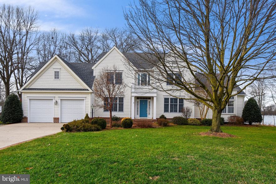 New to market and priced  $40,000 below appraised value! WATER VIEWS of Queenstown Creek. Updated, spacious, beautifully maintained home in Queenstown Harbor w/plenty of room for everyone. First floor master suite; screened in porch; private fenced yard w meticulously cultivated garden. Renovated gourmet kitchen w/high-end appliances; master bath w/heated floors and dedicated tankless water heater;  enlarged breakfast room w/gas fireplace and custom shelving/storage; new roof 2012. Terrific location at a really great price!