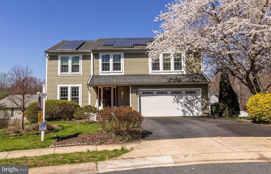 Welcome to 2802 Haddaway Court, a beautifully maintained colonial tucked away on a quiet cul-de-sac in the sought-after Singer Woods community. Located within the Ring Factory Elementary and Patterson Mill Middle/High School districts, this home offers the perfect blend of comfort, efficiency, and space.

With over 3,700 square feet of total living space, this 4-bedroom, 2 full and 2 half bath home has been thoughtfully updated and enhanced for modern living. Energy efficiency is a standout feature, with leased solar panels, upgraded attic insulation (2024), foam-backed insulated siding (2018), and new Pella windows (2024), all contributing to lower utility costs.  French Doors internal blinds.  Additional updates include HVAC and water heater (2021) and an architectural shingle roof (2012), with the majority protected by solar panels.

The main level offers a functional and inviting layout, including a spacious kitchen with gas cooking, pantry, and an adjoining eat-in dining area. The family room features vaulted ceilings, a cozy pellet stove, and French doors leading to an expansive deck—perfect for entertaining or relaxing. Formal living and dining rooms with bamboo flooring provide elegant spaces for gatherings.

Upstairs, the generously sized primary suite is a true retreat, complete with a slider to your private balcony overlooking the backyard, a walk-in closet with custom organizer, and an en-suite bath featuring dual vanities, ceramic tile flooring, a Jacuzzi tub, and a separate shower with bench seating. Three additional bedrooms and a full bath complete the upper level.

The finished lower level offers additional living space with a second family room and pellet stove, along with a walkout to the backyard. You’ll also find a half bath, laundry area, and a large unfinished workshop/storage space with built-in cabinets and shelving.

Step outside to enjoy the beautifully landscaped yard, just beginning to bloom for the season. The property features a covered front porch with composite decking, a large rear deck ideal for outdoor gatherings, a private covered balcony on the side, a fenced backyard, shed, and a spacious covered patio beneath the deck. A two-car garage provides ample parking and storage.

This home checks all the boxes—location, updates, efficiency, and space. Don’t miss your opportunity to make it yours!  Coming soon! On the market on or before 4/3.  Photos and Video forthcoming!