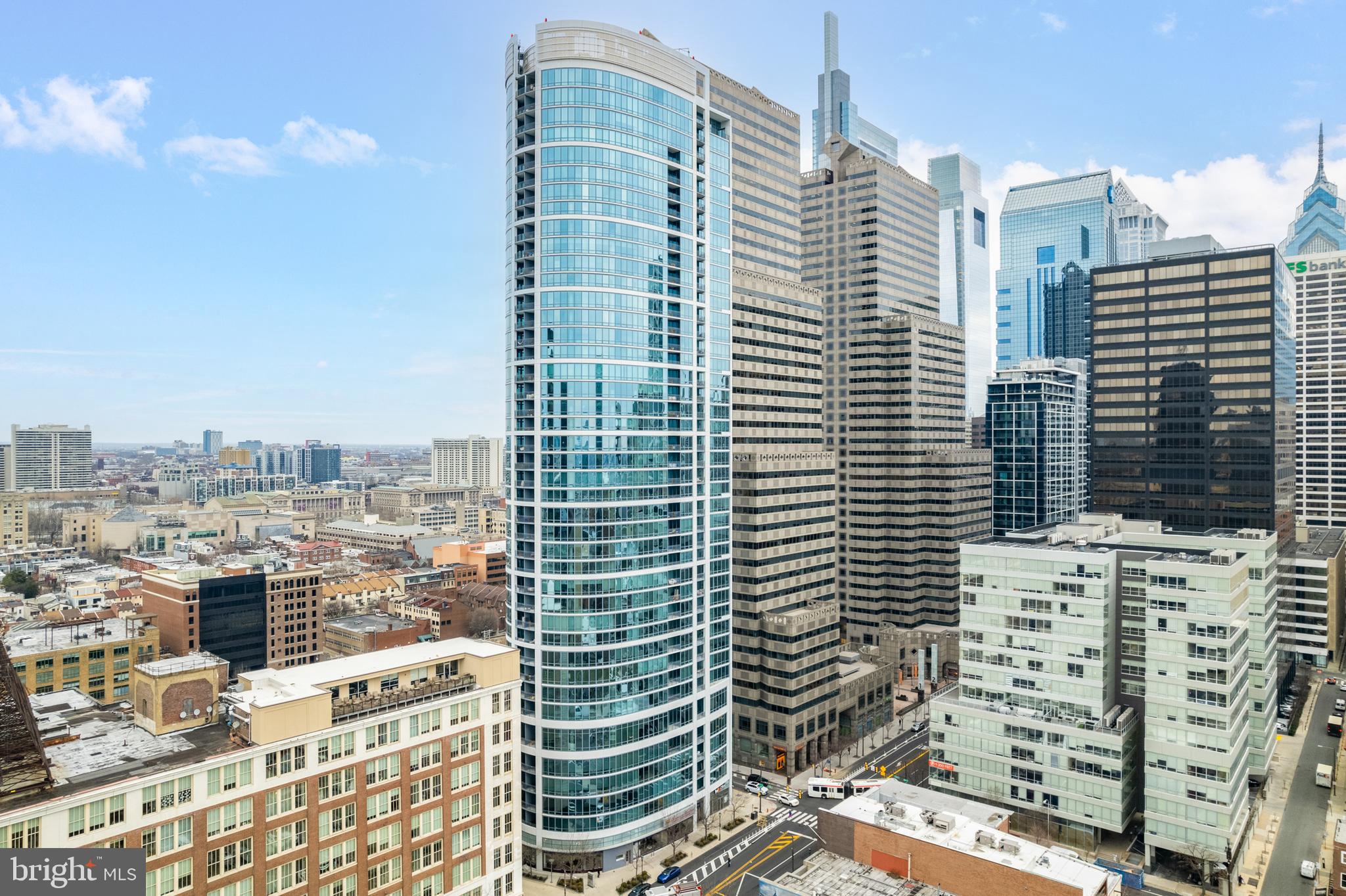 Experience Elevated Living at The Murano – Philadelphia’s Iconic Glass Tower
Rising 42 stories above the city, The Murano is Philadelphia's premier destination for luxury high-rise living. Named after the famed glassmaking island of Murano, Italy, this architectural landmark wrapped in sleek blue glass delivers sophisticated urban living at its finest.
Located on the 3rd floor, this elegant condo offers unobstructed south-facing views. Step onto your private balcony to enjoy a peaceful moment above the city’s energy. Inside, floor-to-ceiling windows flood the space with natural light, highlighting the warmth of Brazilian cherry hardwood floors.
The open-concept kitchen features high-end stainless steel appliances, granite countertops, upgraded cabinetry, a glass tile backsplash, an under-mount sink, and a breakfast bar perfect for casual dining and entertaining. The spacious bedroom suite includes a custom closet, while the luxurious bathroom offers a soaking tub and separate stall shower for a true spa-like retreat.
Residents enjoy access to 24-hour concierge service, a state-of-the-art fitness center, an indoor heated swimming pool, and a vibrant resident community. With Trader Joe’s right downstairs and SEPTA Regional Rail and I-76 just six blocks away, convenience is unmatched. You're also moments from the Benjamin Franklin Parkway, home to world-class cultural landmarks including The Franklin Institute, The Barnes Foundation, and the Philadelphia Museum of Art. Storage Unit # 3002 is included in the sale.
Parking is available for an additional fee.
Don’t miss this opportunity to live in one of Philadelphia’s most sought-after addresses.