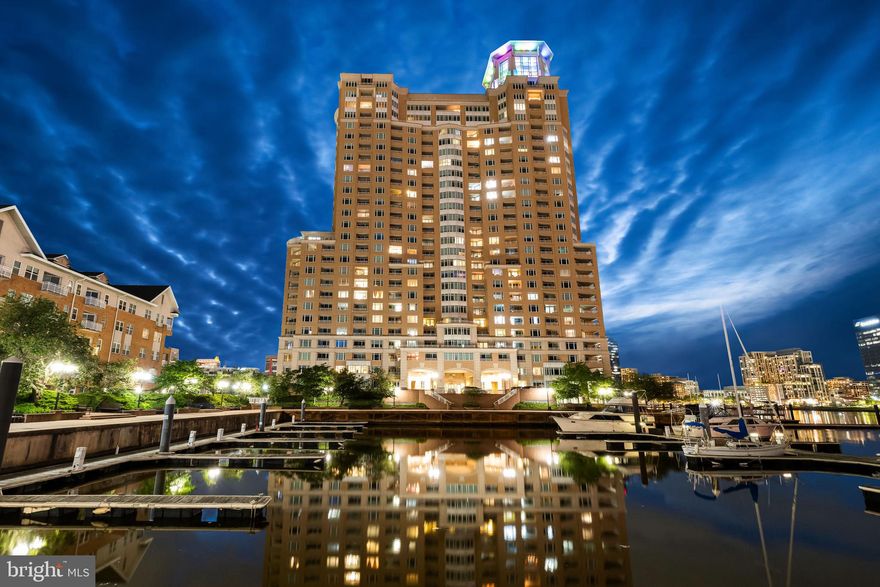 A complete 2023 reimagination of this space has created a tantalizingly sleek, chic and modern urban penthouse retreat that boasts breathtaking panoramic views of both the northern and southern city skylines and inner harbor. The open floor plan allows you to watch the boats come in or listen to summer concerts at Pier 6 Pavilion from the kitchen, living and dining areas! The stylish kitchen absolutely shines with quartz countertops, glass backsplash and matching stainless steel LG appliances. Any hour can be happy hour when you gather with friends at the breakfast bar, grab your favorite libation from the beverage fridge and recline on the balcony to watch the city lights come alive! With all the amenities you're looking for - concierge, indoor & outdoor pools, gym, grilling terrace, lounge, yoga room, front desk/security, and conference room PLUS 2 deeded garage spaces - this cosmopolitan condo exemplifies accessible luxury and incomparable comfort.
Talk to Listing Agent about option to purchase furnished!