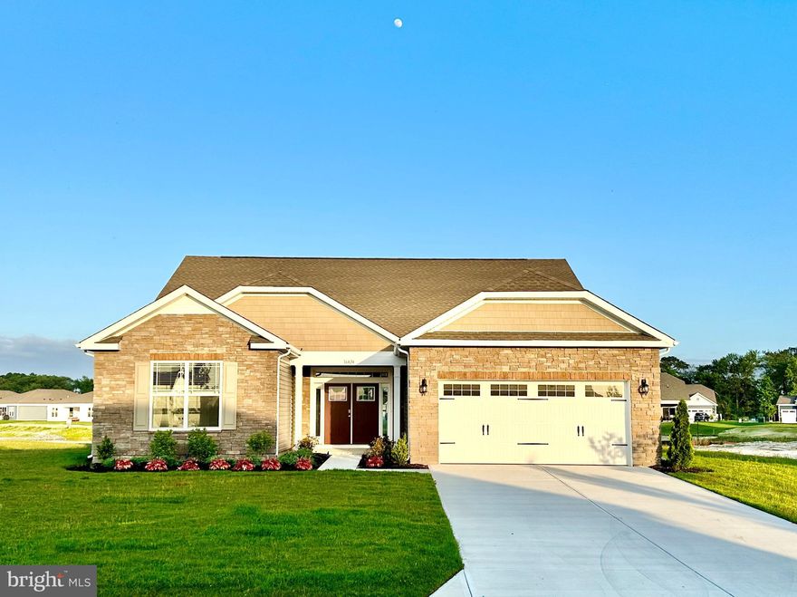 Experience 24095 West Cypress Way, a new home with backyard pond views in Woodfield Preserve that is soon to be built in Milton, DE. The Coastal, a 2,181 square foot ranch home offers three bedrooms, two-and-a half bathrooms, a gas fireplace, and a two-car garage. This home has expansive open-concept living, with 11-foot ceilings and oversized windows creating great views and plenty of light.

Enjoy cooking and entertaining in your spacious gourmet kitchen with quartz countertops, stainless steel appliances and classic white cabinetry, but still be a part of the activity with friends and family.  The laundry room is conveniently located off the kitchen. 

There is ample room for hosting and entertaining. The main suite provides a great get-away for relaxation and includes a sizeable walk-in closet, double bowl vanity, and luxury owner’s shower. Two additional bedrooms are located on the main level sharing the second bathroom, linen closet, and coat closet. 

Enjoy the cozy, screened porch overlooking your fully sodded, landscaped and irrigated lawn. This home includes the exclusive Smart Home® package giving you peace of mind living in your new home. 

Pictures, artist renderings, photographs, colors, features, and sizes are for illustration purposes only and will vary from the homes as built. Image representative of plan only and may vary as built. Images are of model home and include custom design features that may not be available in other homes. Furnishings and decorative items not included with home purchase.