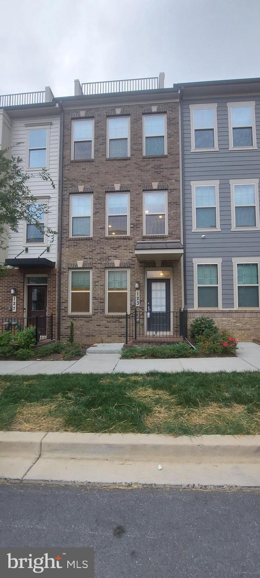 Modern 4-Level Townhome Built in 2021!
This stunning home features 3 bedrooms, 3 full baths, and 2 half baths. The main level boasts a contemporary kitchen with quartz countertops, 42" cabinets, a large island, and a spacious pantry. Convenient powder rooms are located on both the main and lower levels. Enjoy dining with direct access to a deck, and relax in the formal living room or the lower-level family room. The upper levels offer two bedrooms, each with an en-suite bath, plus a 4th-level suite with a private full bath and rooftop patio overlooking Crown Farm. The home includes a rear-entry one-car garage and an additional parking spot.

Prime Location!
Located across the street from RIO and within walking distance to Crown Plaza, with easy access to I-370 and I-270. This townhome is move-in ready and perfect for tenants with good credit. No pets, per the owner’s request.