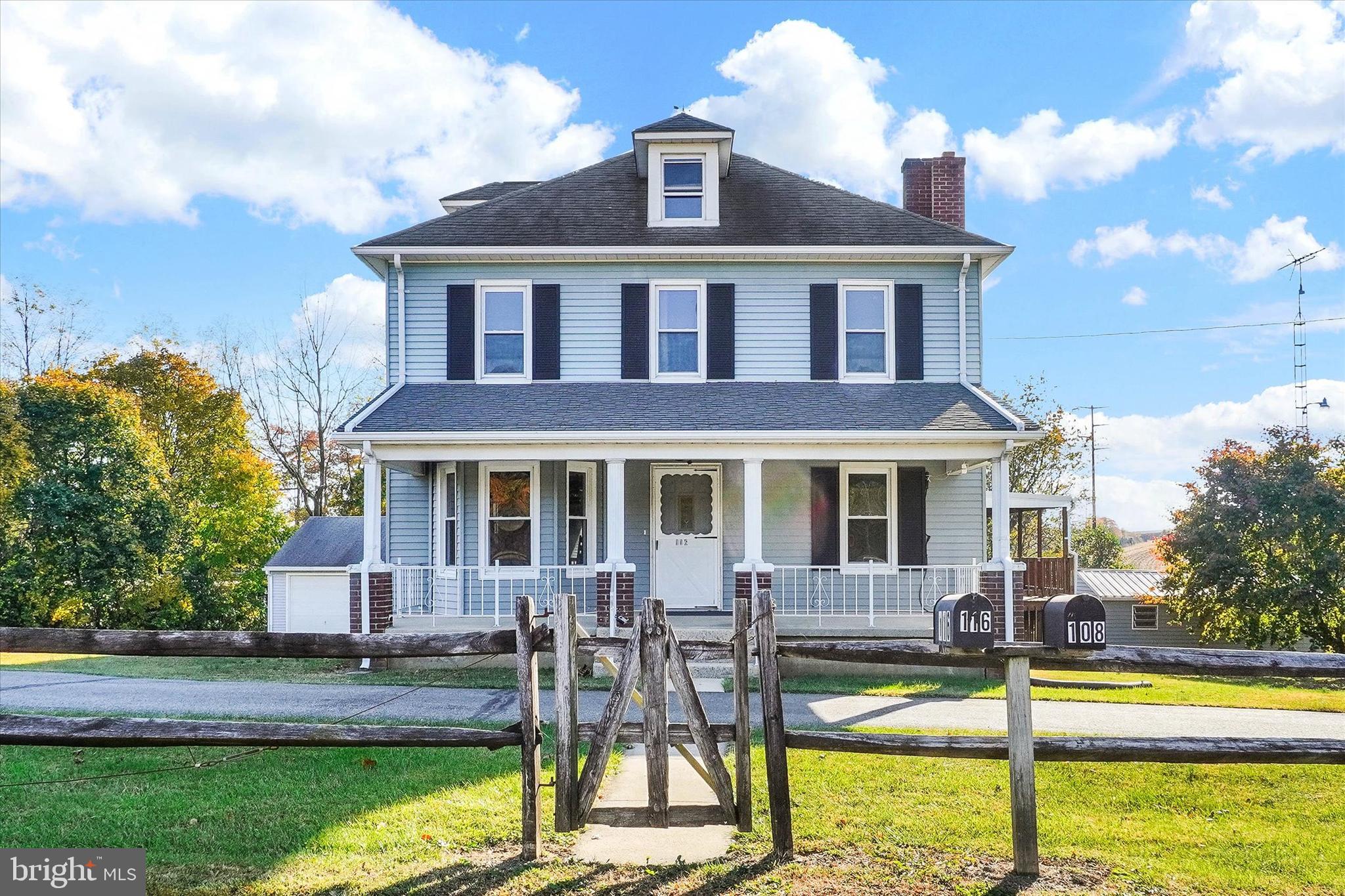 Nestled on an expansive 2.83-acre corner lot in Lower Chanceford Township, this remarkable property is surrounded by tranquil farmland and located less than a mile from the Normanwood Bridge. The sale includes two parcels situated at the corner of Slab Rd and Route 372, encompassing addresses 116 and 108 Slab Rd, with Parcel #34-000-DP-0002-A0-00000 and Parcel #34-000-DP-0003-00-00000.

This well-built home has been lovingly maintained and offers endless potential for customization. Zoned for commercial use, the property can also be used for residential pruposes as it is currently. The property also includes a mobile home and an impressive, heated 3-car detached garage.

Don’t miss this rare opportunity to own a versatile property with exceptional space and potential!