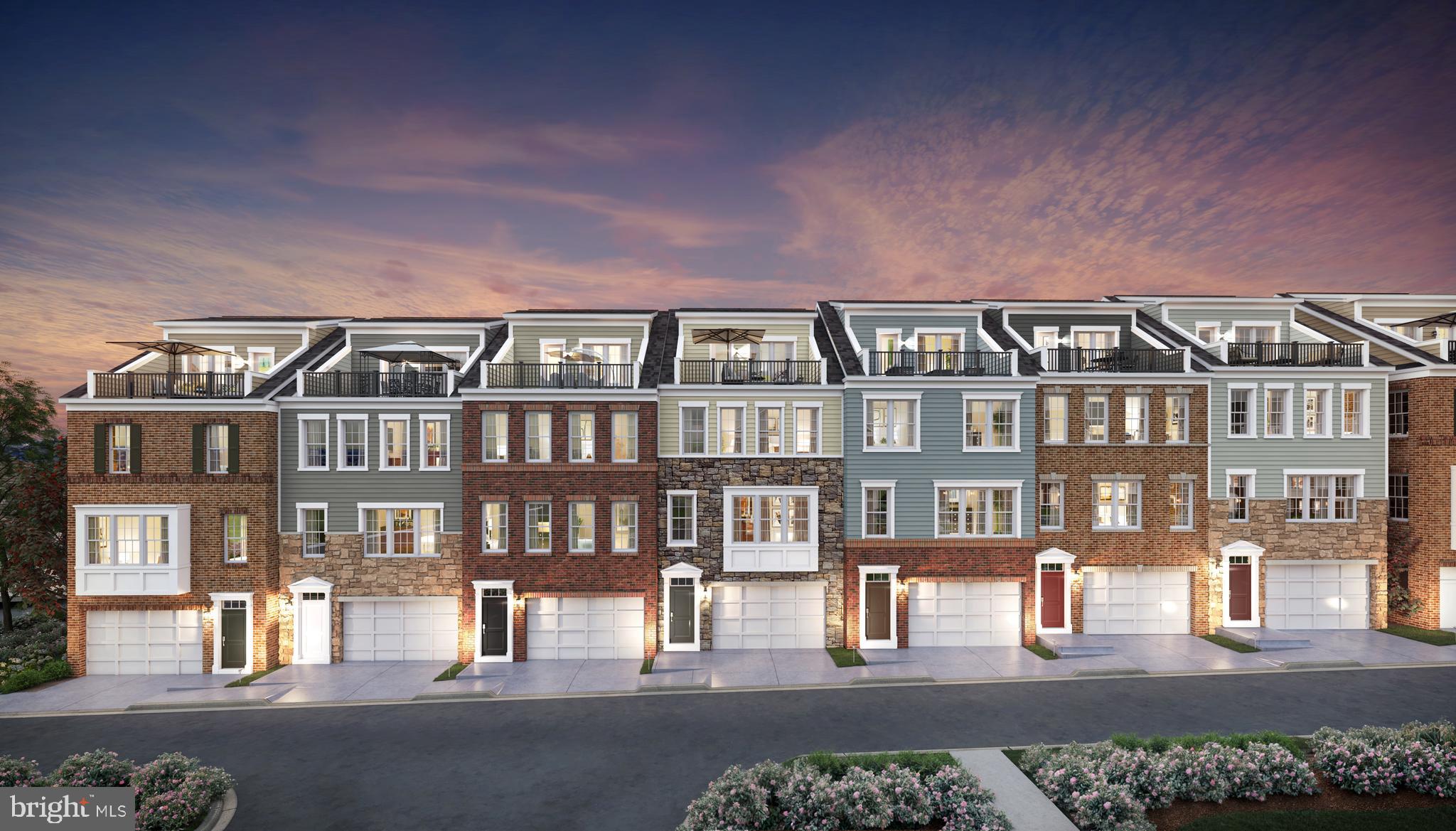 The new Greywood home at Overlook at Fairfax Boulevard has a gorgeous center kitchen, maximizing your cafe and gathering room space. The third level is where you will find 3 bedrooms along with the laundry room. Enjoy a 4th floor loft that includes a rooftop terrace, giving you more outdoor living space that’s perfect for entertaining. Choose to add a bedroom and bath on the 4th floor, or even the 1st floor if you prefer.