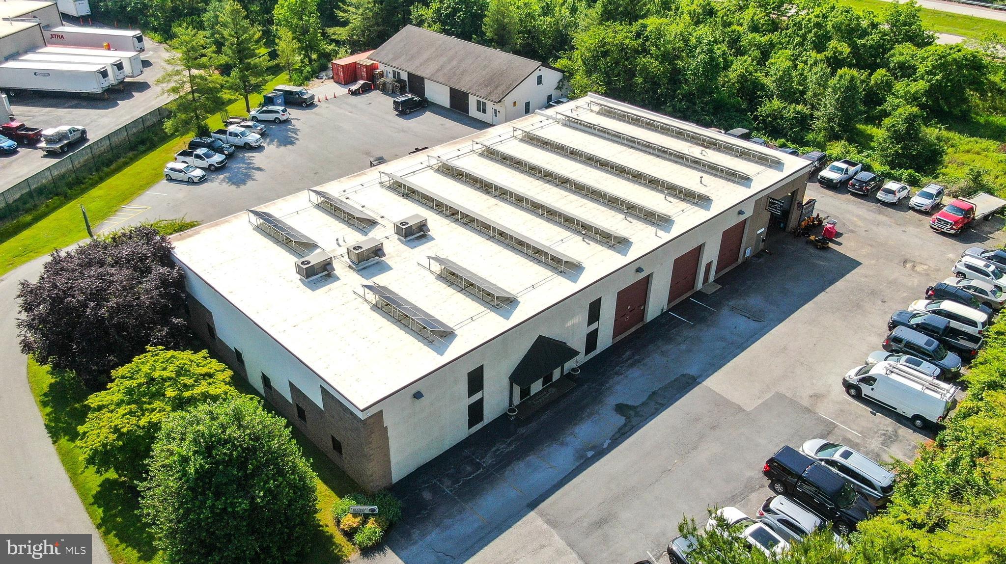 Rarely For Sale Complex in Kennett Square
• 18,700 SF Total on 3.1 Acres in Walnut Corporate Center
• 2 Separate Flex Buildings—15,500 SF and 3,200 SF
• Main Building—8,000 SF Warehouse & 4,000 SF Office (with an
additional 3,500 SF 2nd Floor Office)
- 2 Loading Docks, 6 Drive-in-Doors (13’ x 14’), 17’ Clear in WH
• Detached Building—2,500 SF Warehouse & 700 SF Office
- 2 Drive-in-Doors, 12’ Clear in WH
• Building/Signage Visibility on Route 1
• 3-Phase Electric-Rooftop Solar Panel System Significantly Reduces
PECO Bills
• Full Access for 18 Wheelers and Box Trucks
• Seller Prepared to Lease Detached Building for Multi-Year Lease
if Preferred