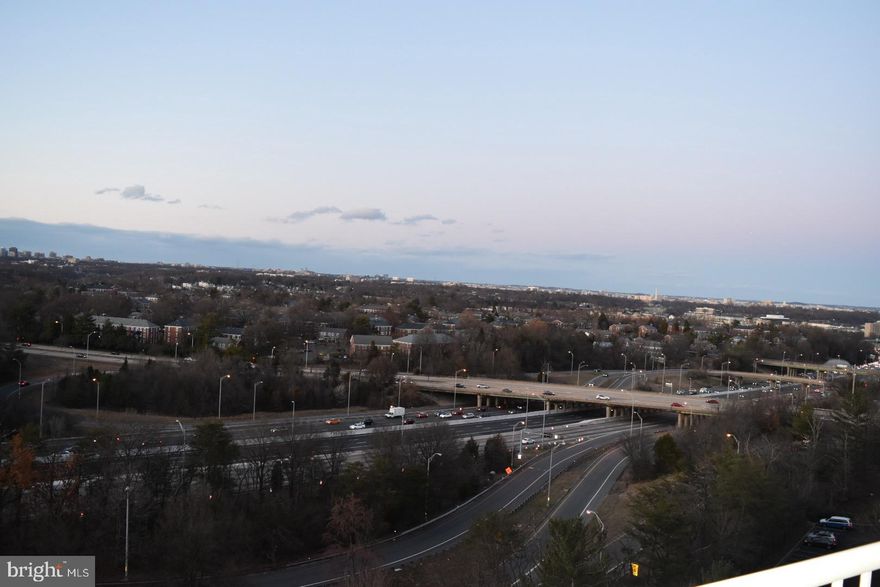 BEST VALUE for stylish living on a budget. Enjoy panoramic vistas of Washington DC & the monuments from the balcony. This one room apartment offers floor-to-ceiling sliding glass door in the living area. The kitchen has gas cooking, dishwasher and pass-through to the living room. There is a large walk-in closet and over-sized vanity. All the utility costs are included in the rent. Park Place condominium is a stylish building conveniently located in the City of Alexandria. This is a secured entry building with 24 hour security. There is a fitness center, party room and out-door pool for your enjoyment. You can stroll across the street to jog around Fort Ward park, or walk 10 minutes to the shopping and restaurants. The express bus to the Pentagon Metro stops right in front of the building, or bike to King St Metro.This unit is available for 12-24 month rental.