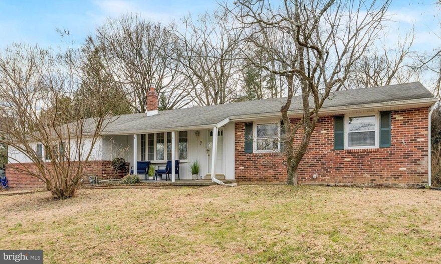 Location and charm combine to make 7 Dale Lane a very special home!  Located on a wonderful cul-de-sac overlooking Wallingford Elementary School and very close to the Wallingford Train Station (SEPTA to Philadelphia), as well as the walking trails at Furness Park, 7 Dale Lane is conveniently located in the heart of the Wallingford Swarthmore School District. The brick walk and covered front porch will warmly welcome you to this bright, cheerful and well-maintained home.  The spacious living room features a large bay window and gleaming hardwood floors and flows seamlessly into the dining room, where another oversized window adds to the abundant natural light that fills this home. The eat-in-kitchen has a wonderful layout, filled with plenty of storage and cabinetry, and opens to the family room, which features a large fireplace and has convenient access to both the laundry room and the attached garage.  There is also access to the expansive backyard, which boasts a lovely brick patio, swing play-set, and garden shed.  The flow and layout of the freshly-painted first-floor living space is wonderful for both indoor and outdoor entertainment and enjoyment!  The first floor is complete with the primary bedroom and ensuite bathroom, two additional bedrooms, a hall bathroom, and ample closets. Not to be missed, the fabulous lower level has more natural sunlight from the multiple windows and door to the side yard, and features a large finished room, offering endless possibilities for a more enjoyable living space. There are also multiple storage rooms including a work room on this level.  In addition, this home has a new whole-house Generac generator, for added peace of mind.  Schedule your showing today!